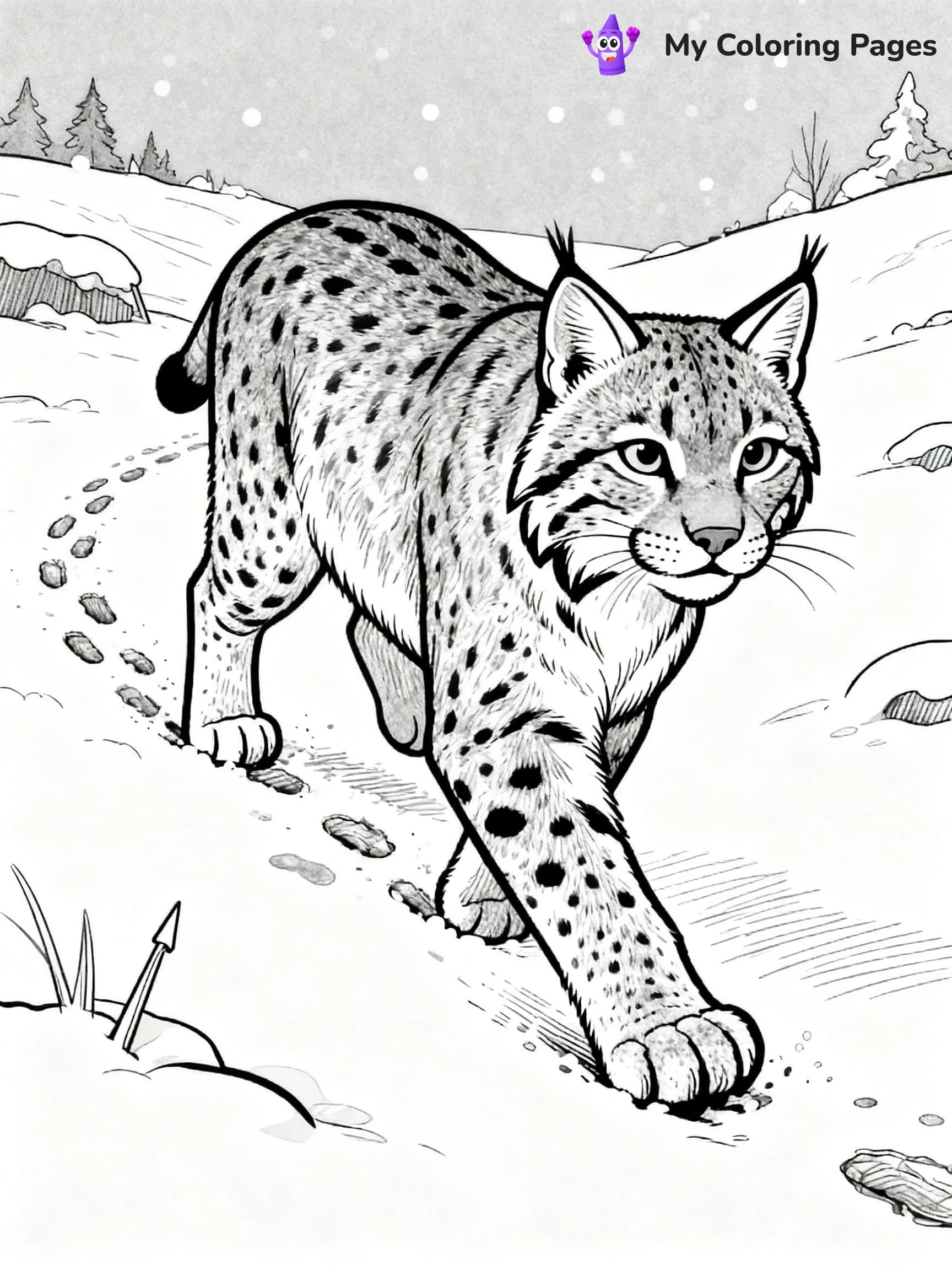 Bobcat Coloring Pages - 5
