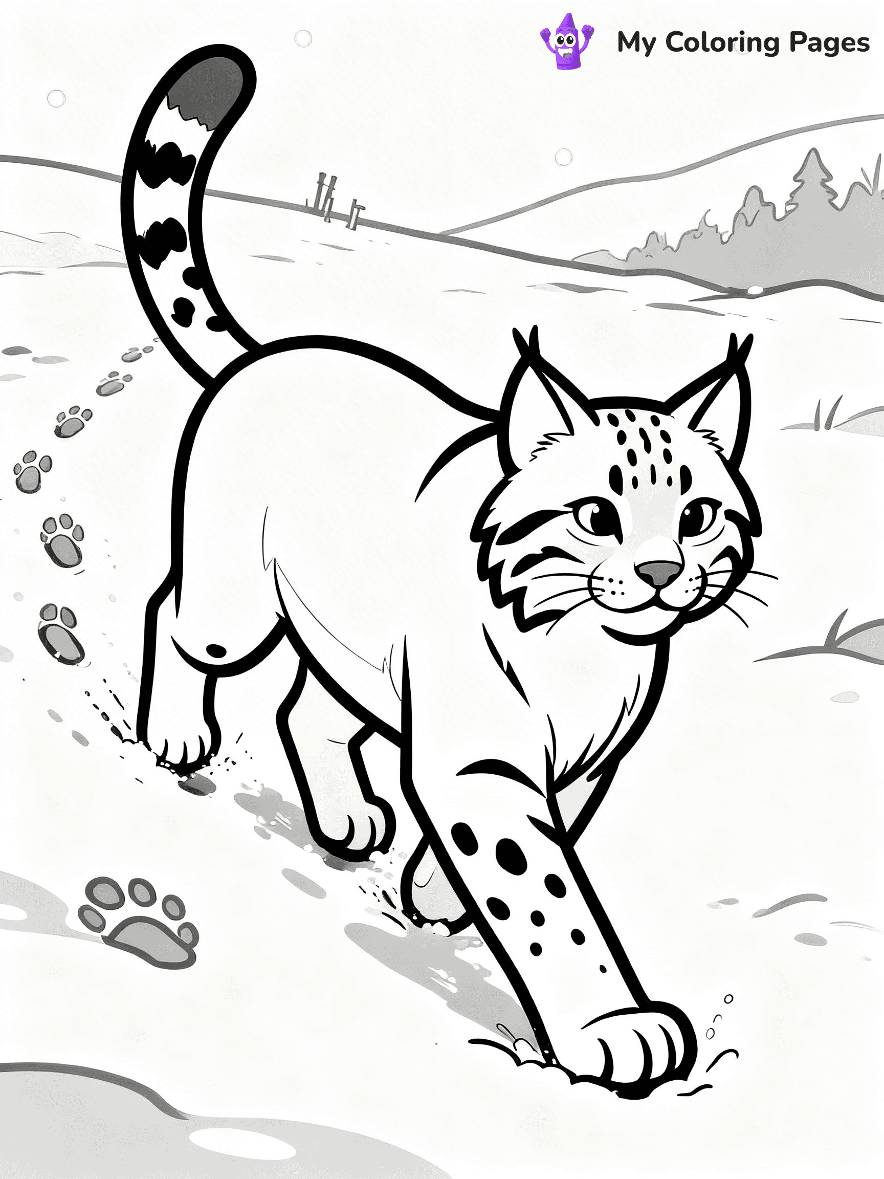 Bobcat Coloring Pages - 4