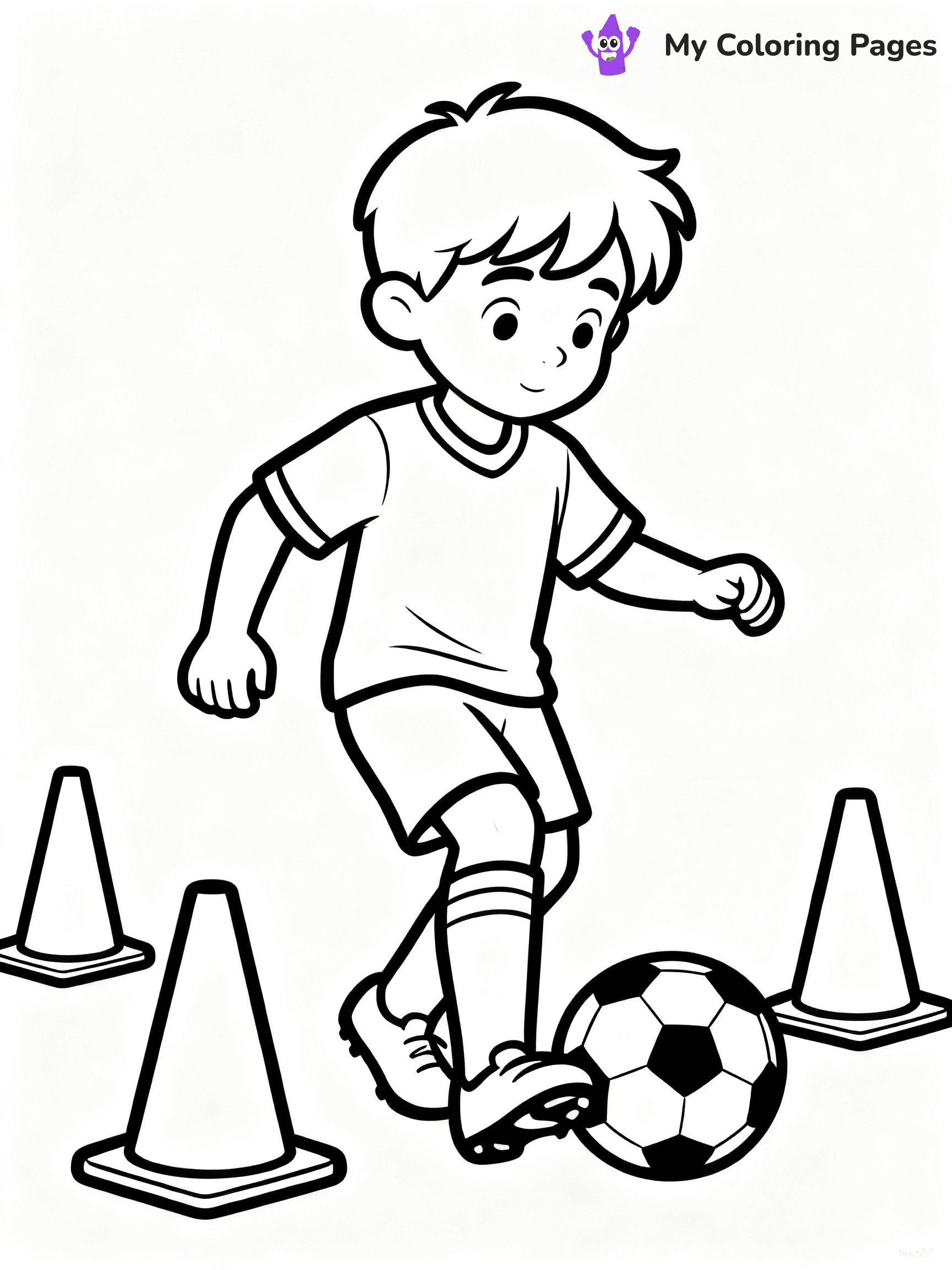 Soccer Coloring Pages - 22