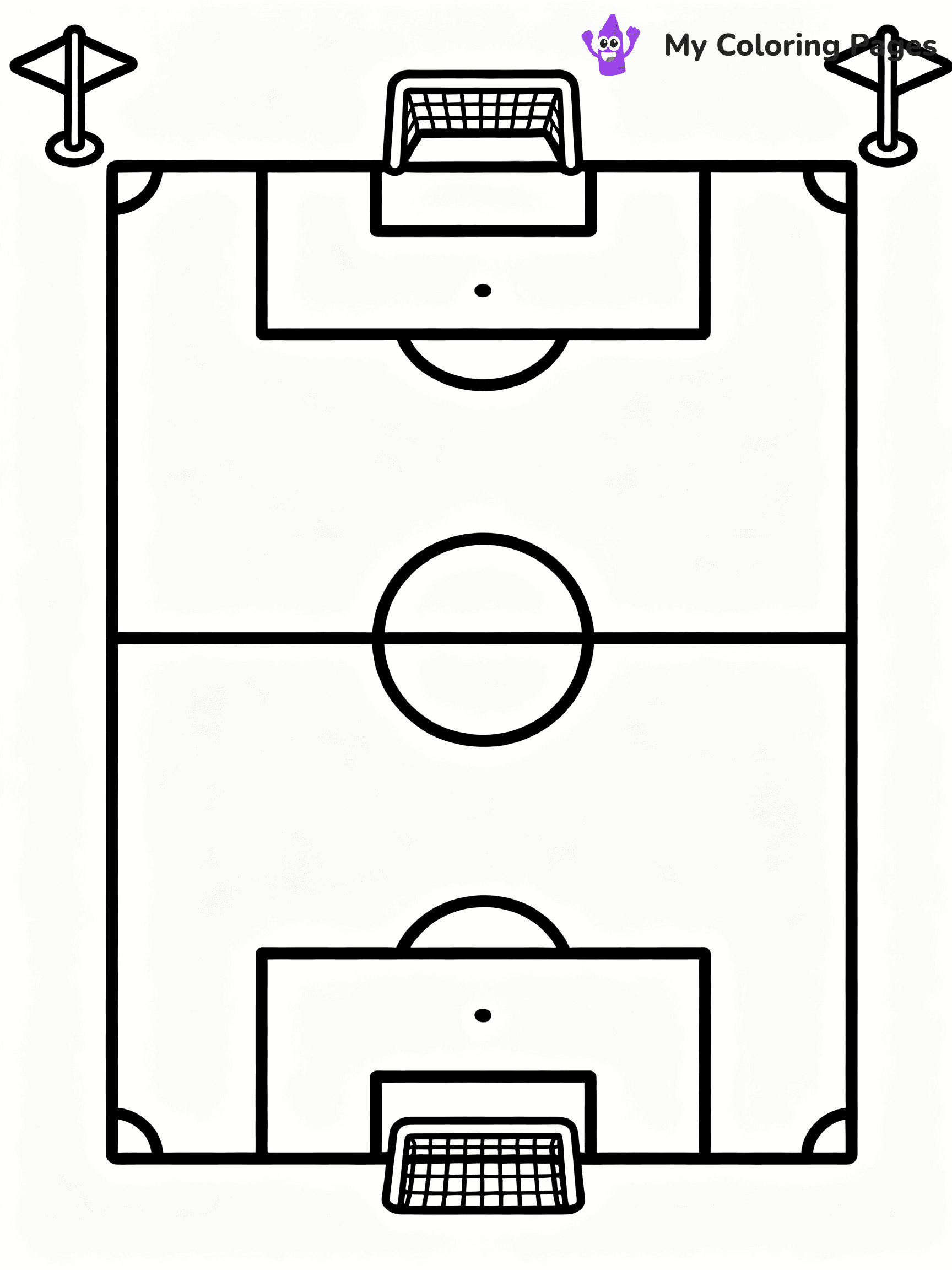 Soccer Coloring Pages - 13