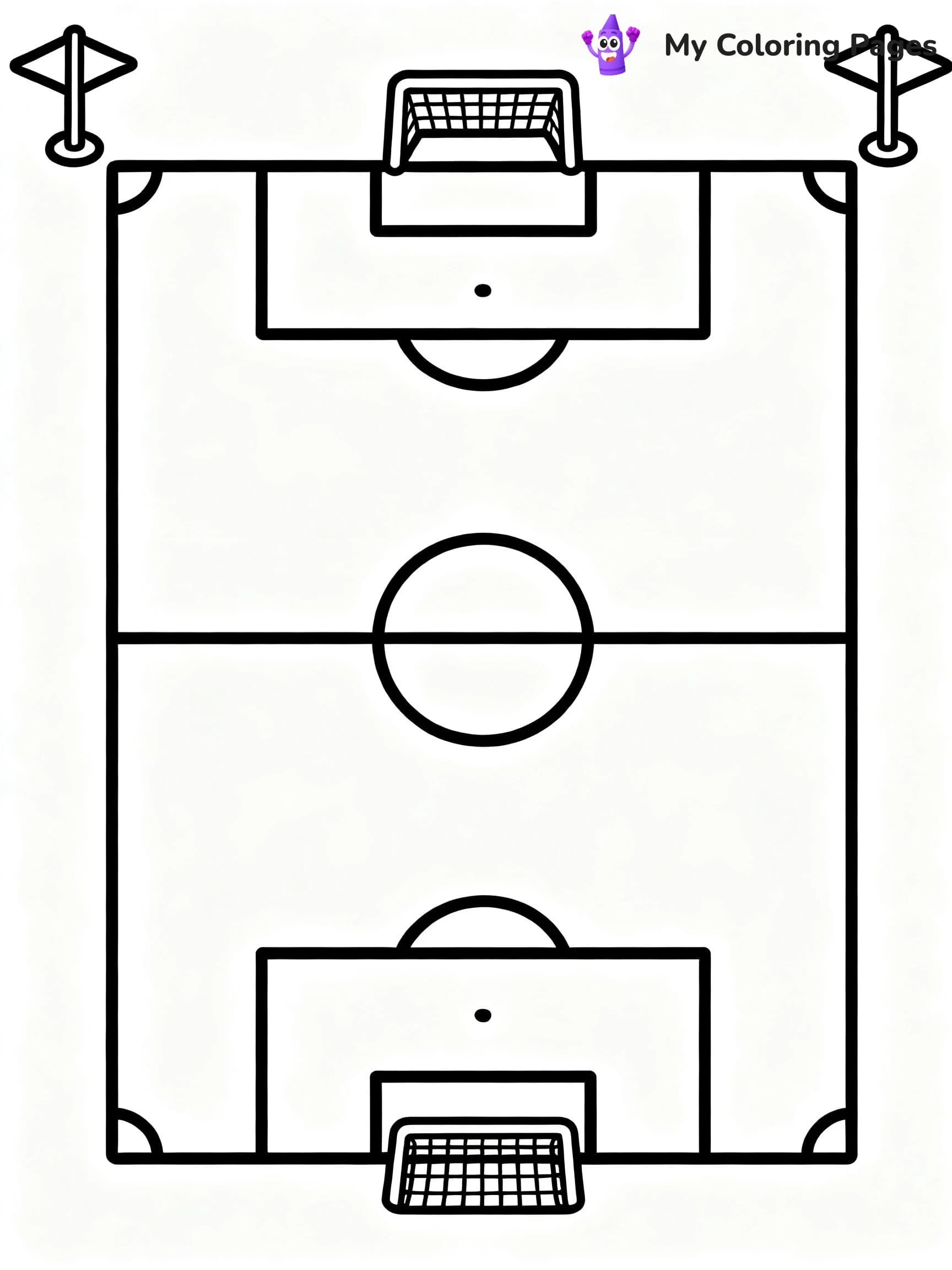 Soccer Coloring Pages - 13