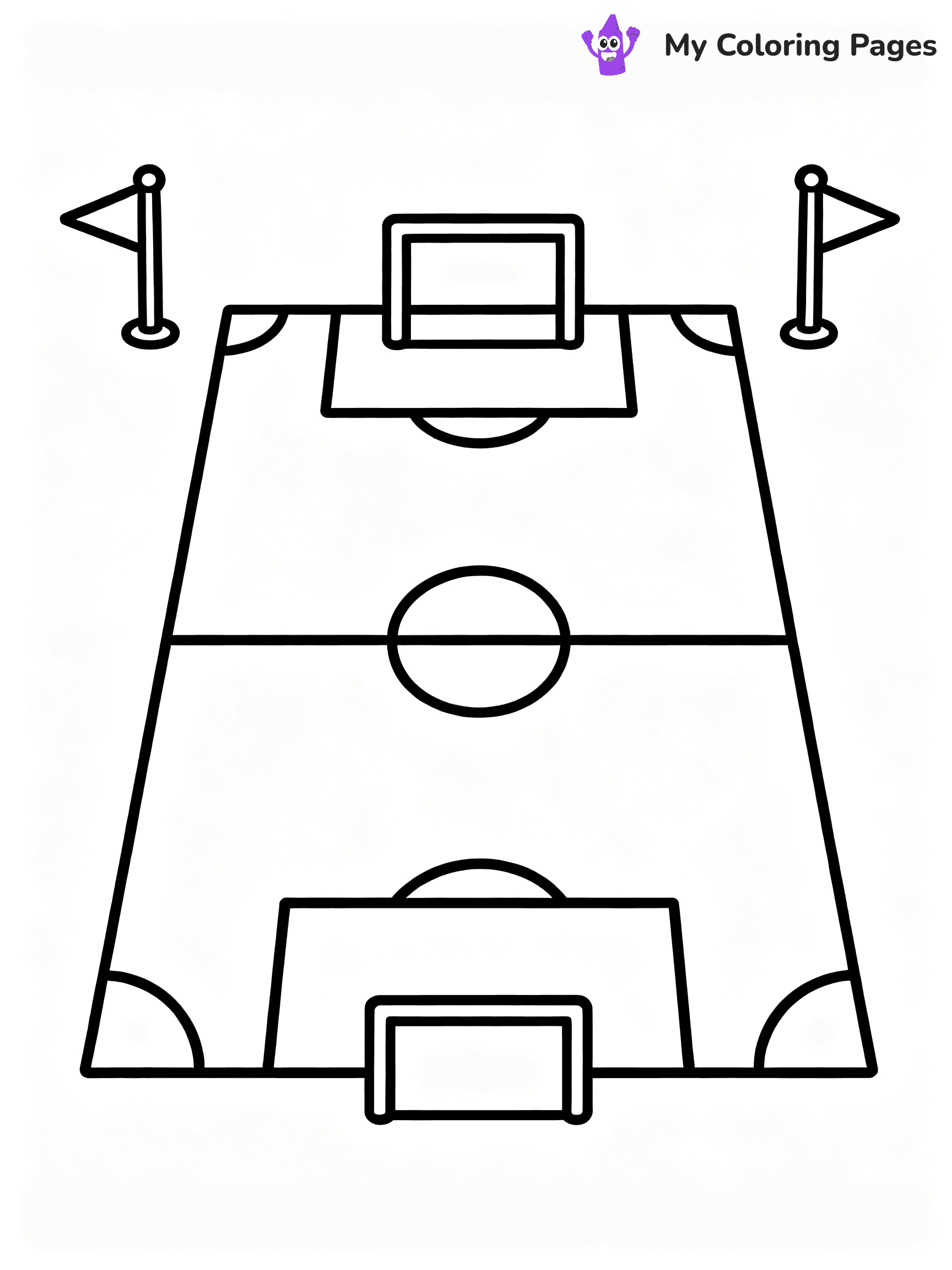 Soccer Coloring Pages - 8