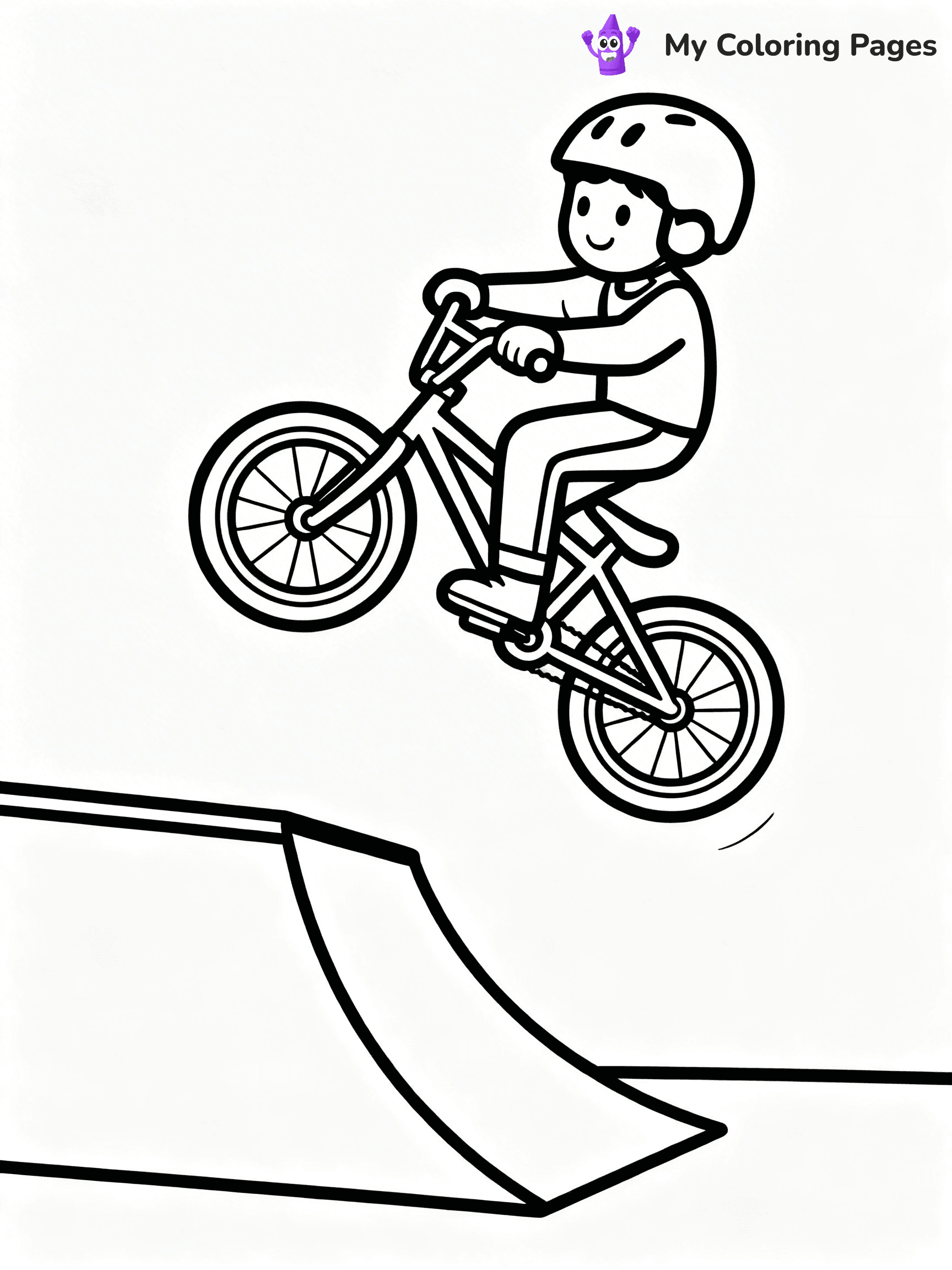BMX Coloring Pages - 15