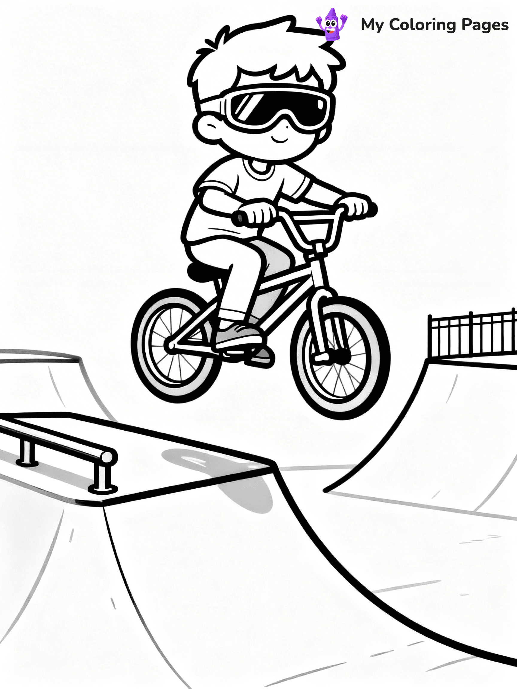 BMX Coloring Pages - 5