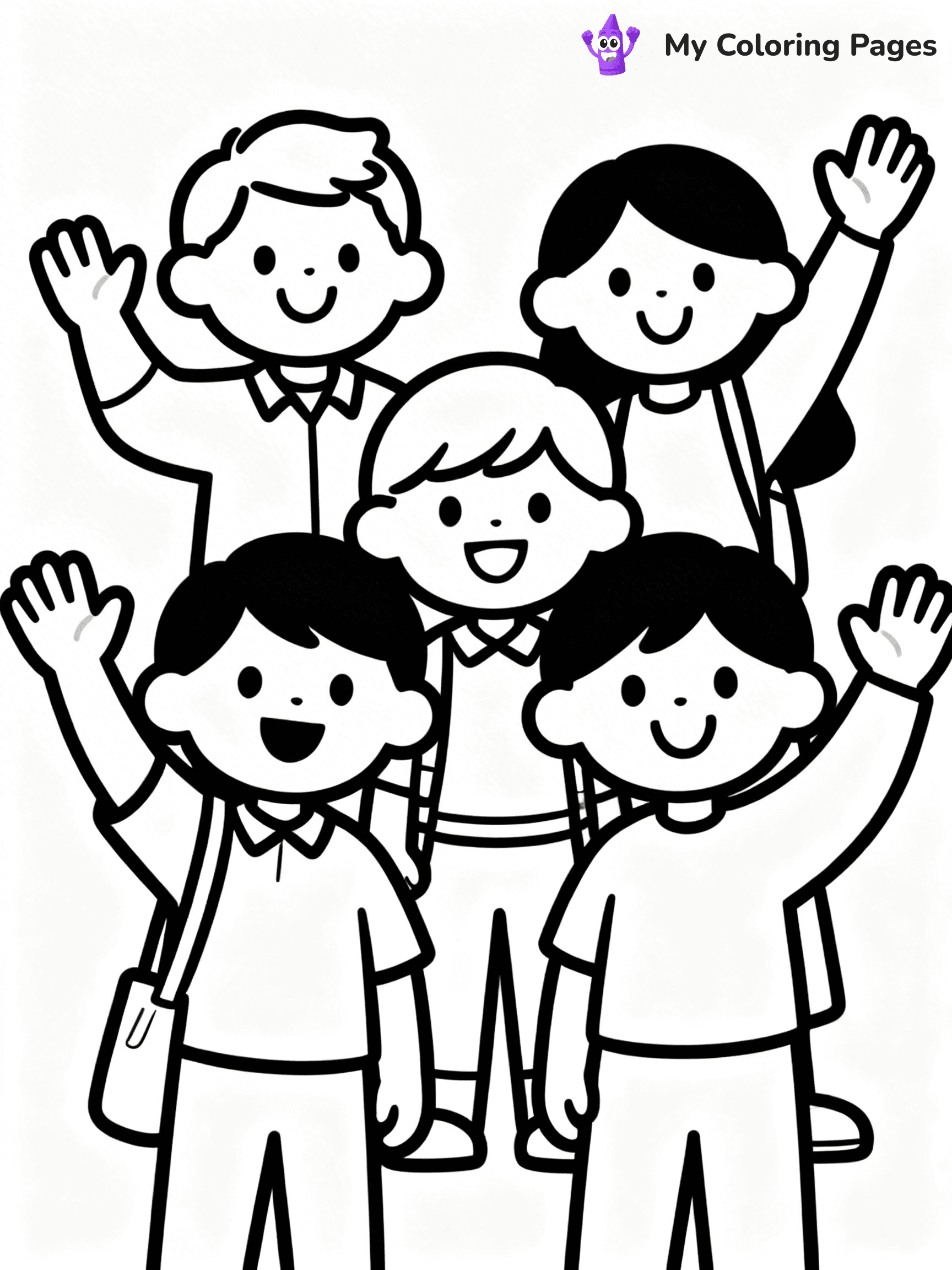 We Will Miss You Coloring Pages - 16