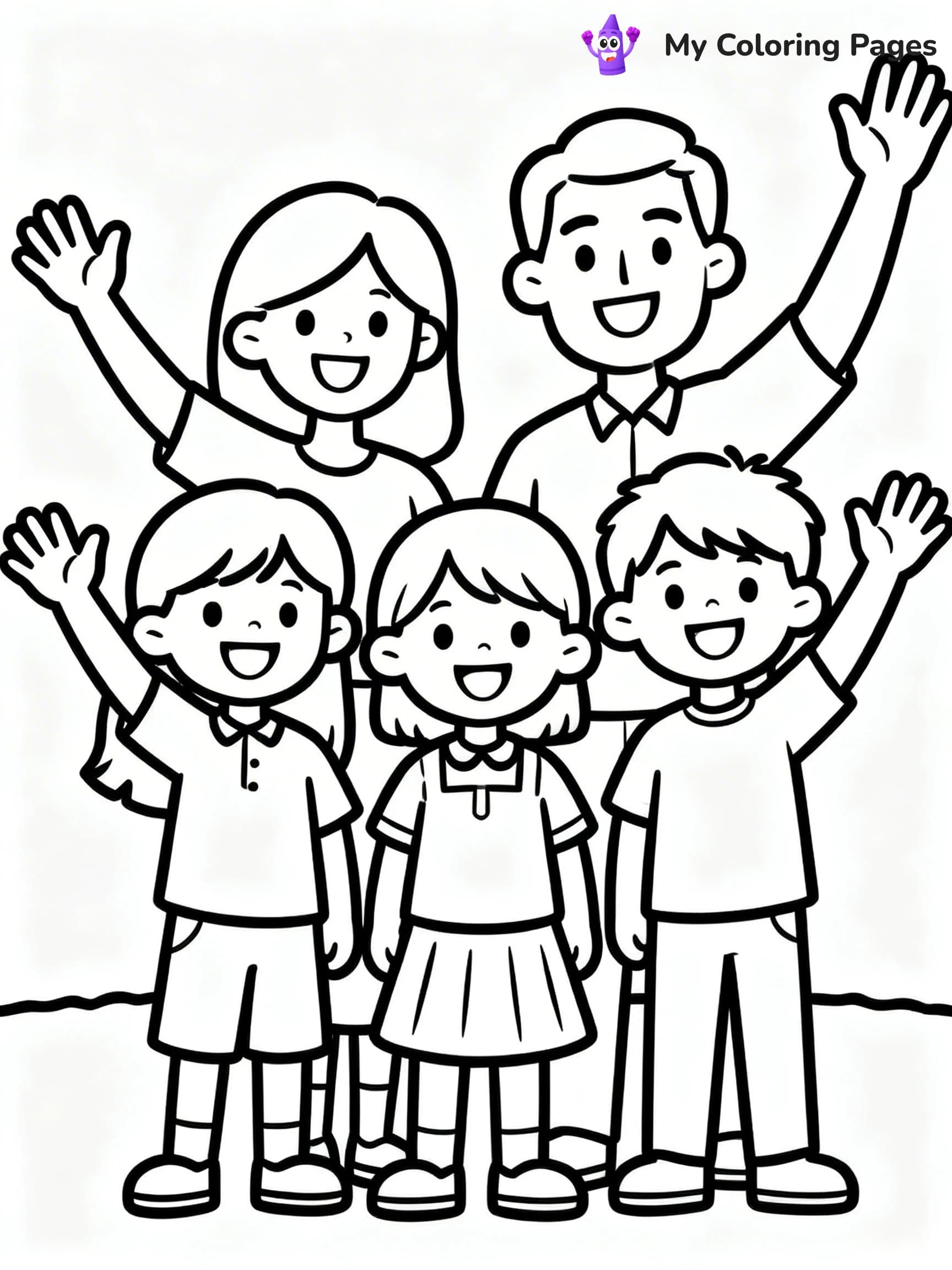 We Will Miss You Coloring Pages - 15