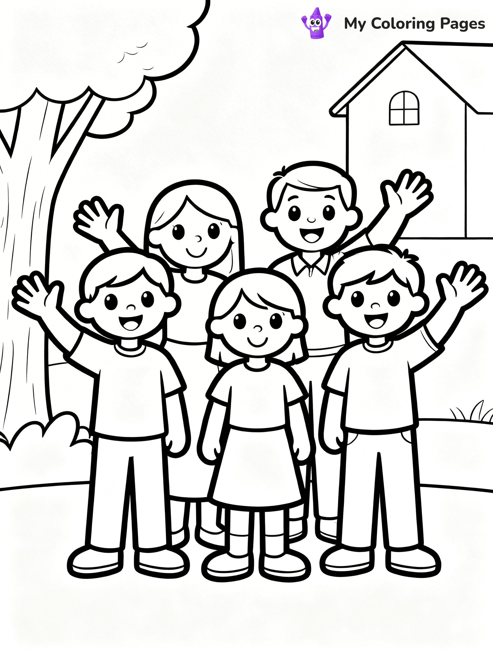 We Will Miss You Coloring Pages - 13