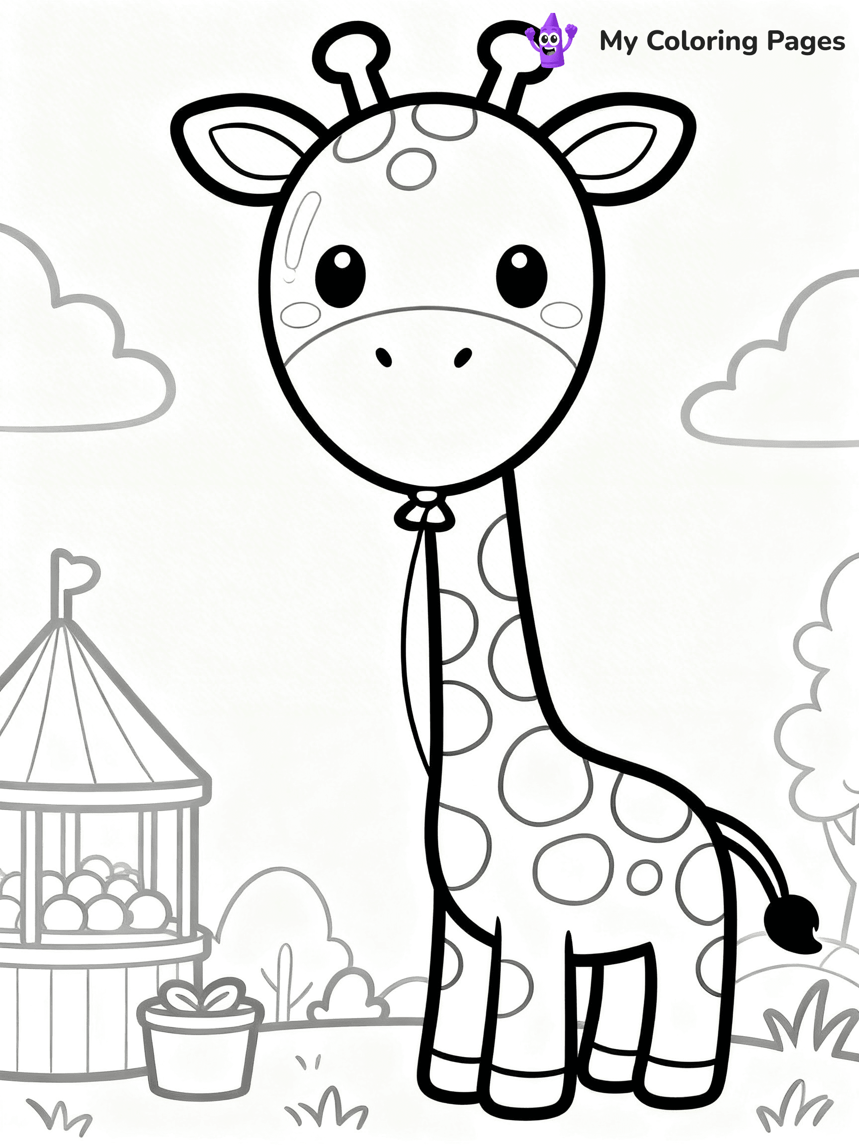 Single Balloon Coloring Pages - 28