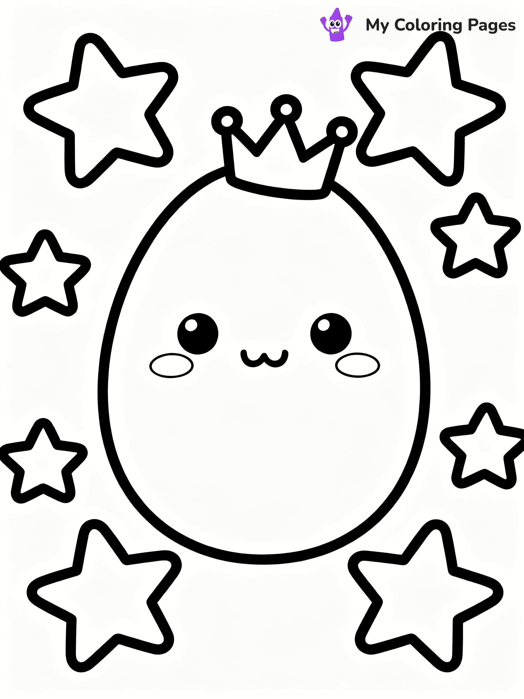 Egg Coloring Pages - 51