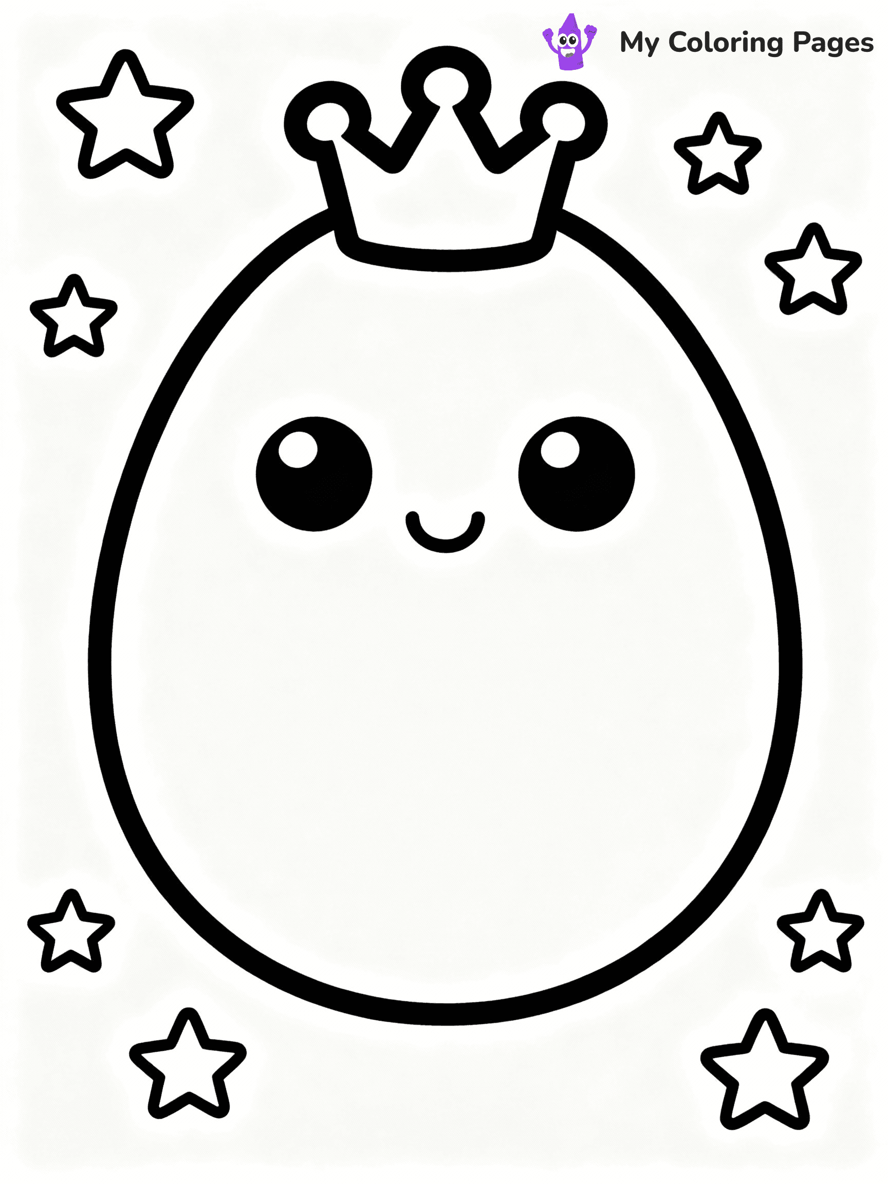 Egg Coloring Pages - 49