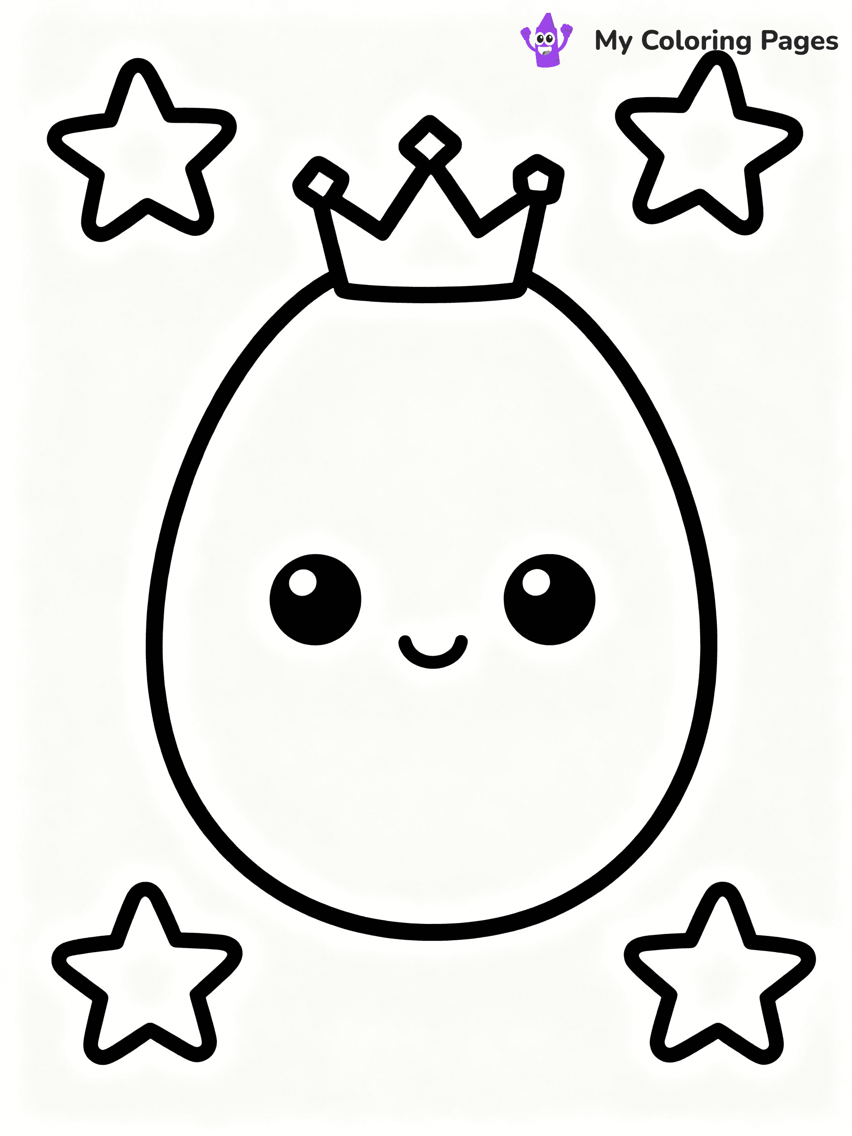 Egg Coloring Pages - 45