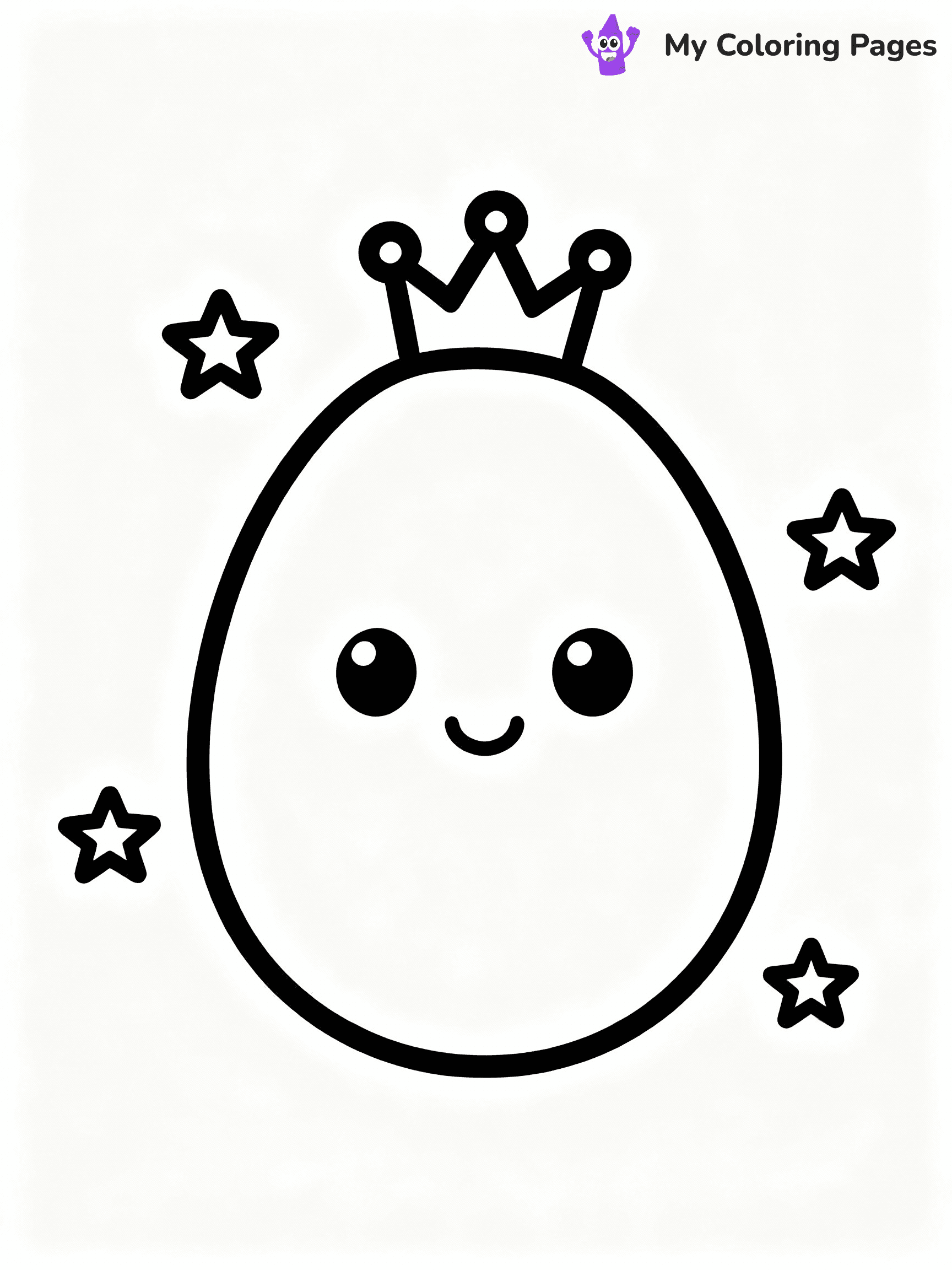 Egg Coloring Pages - 44