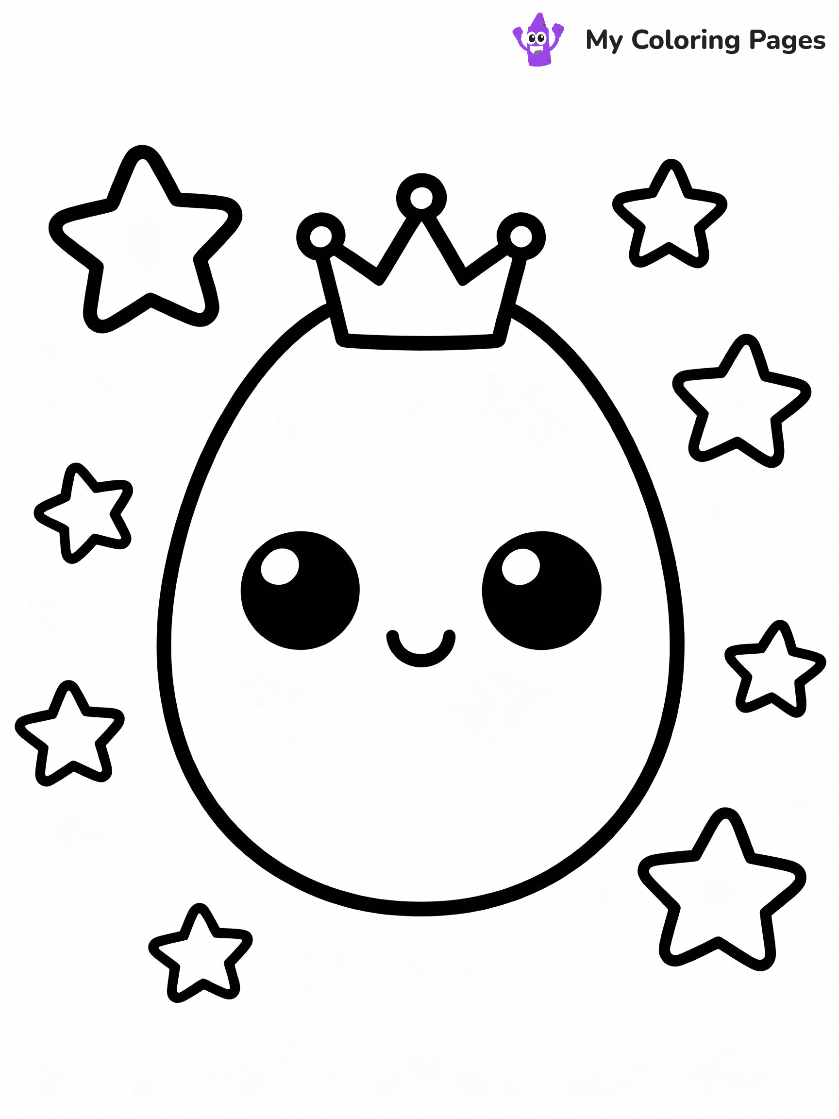 Egg Coloring Pages - 43