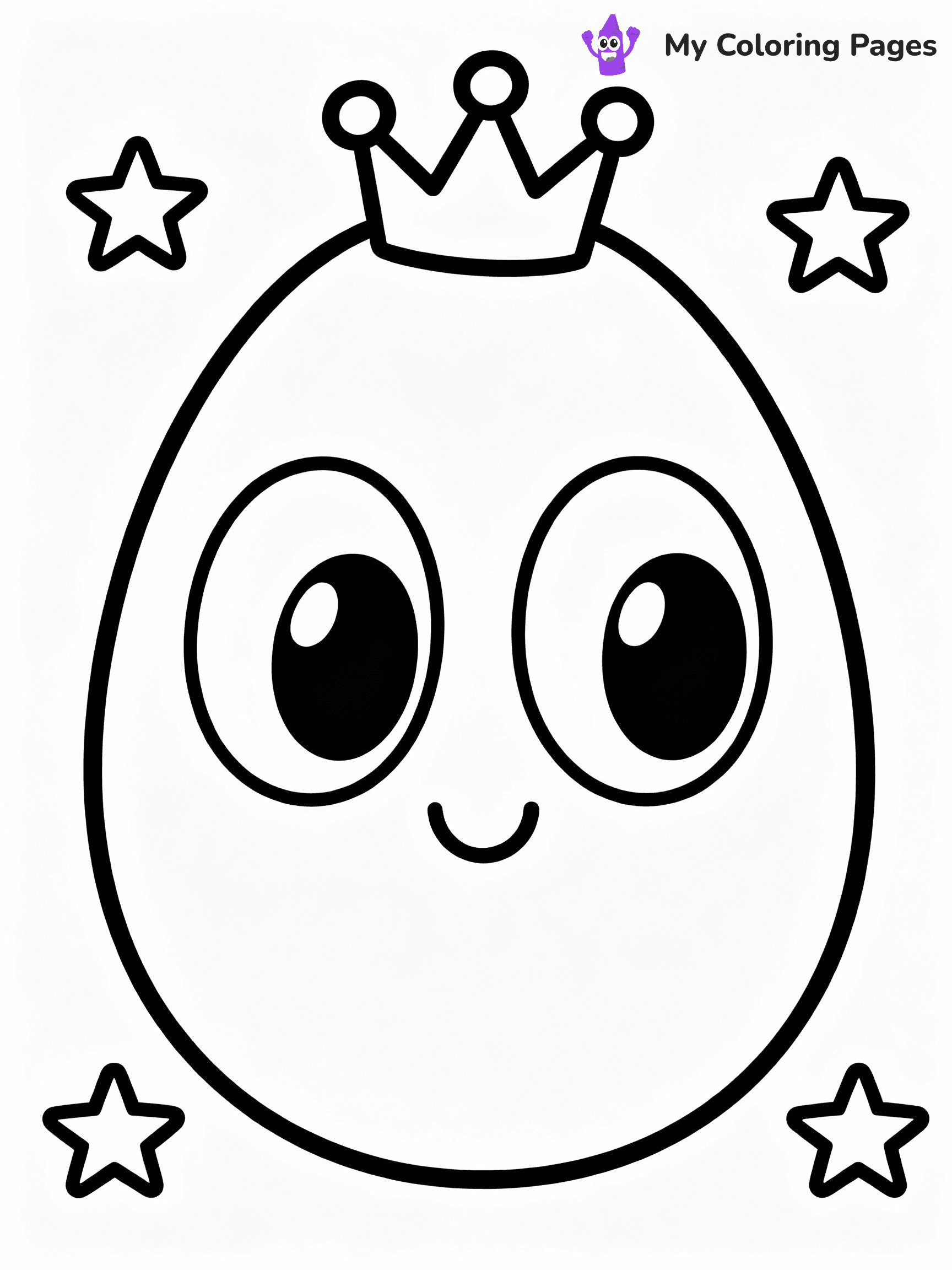 Egg Coloring Pages - 41