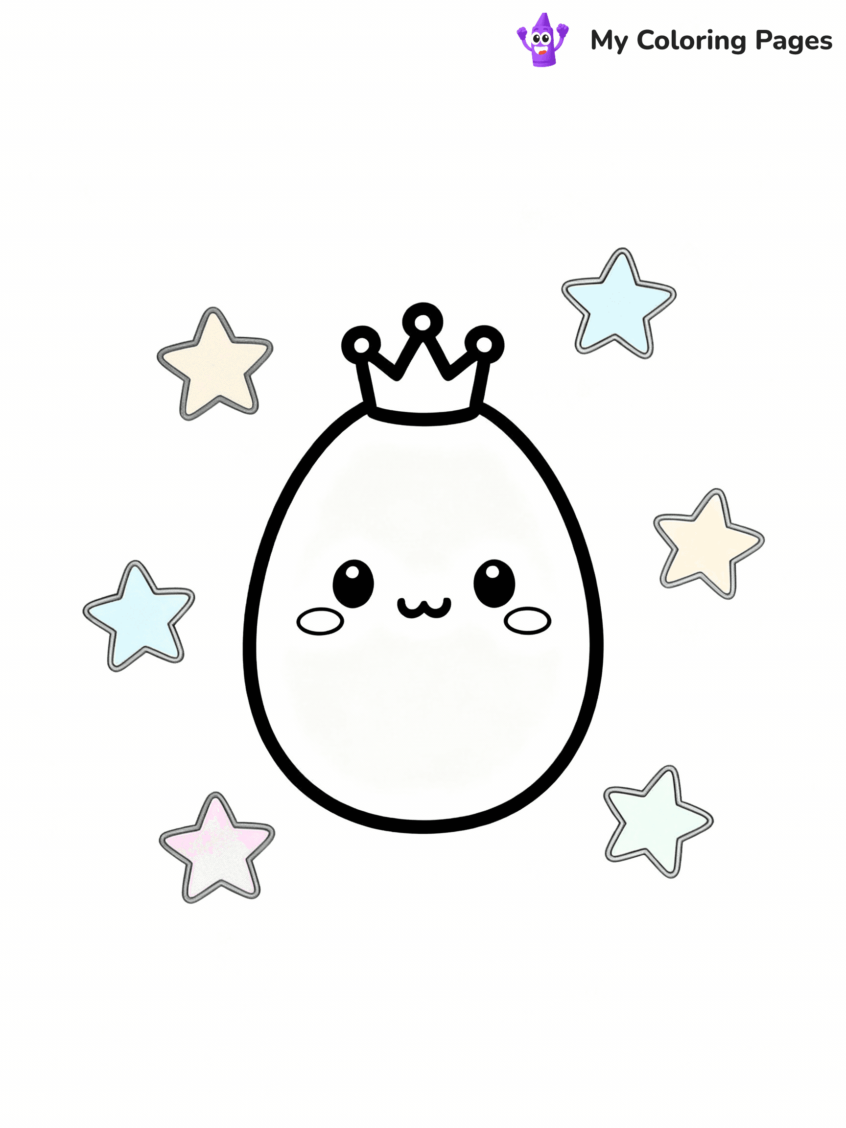 Egg Coloring Pages - 38