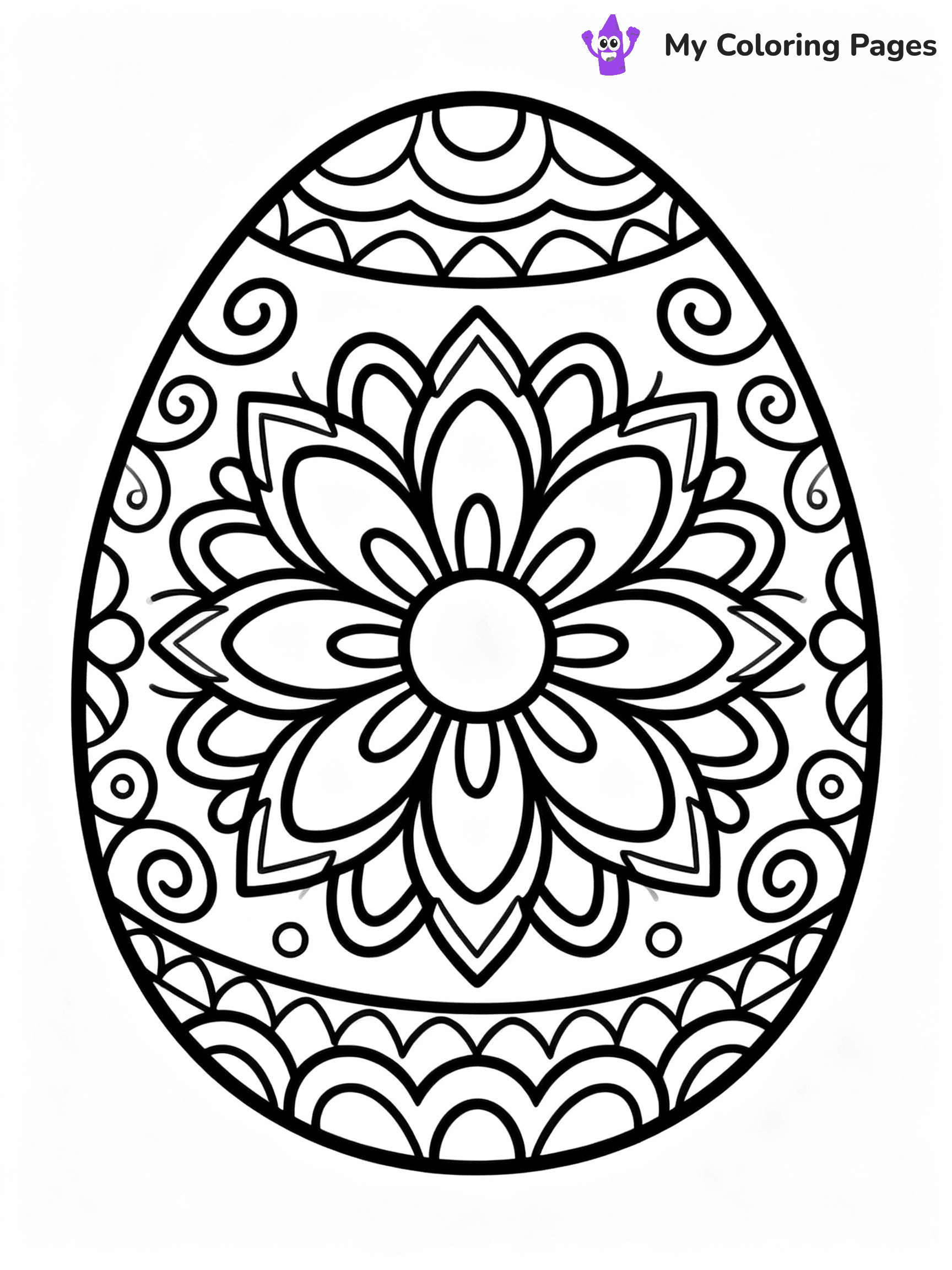 Egg Coloring Pages - 32