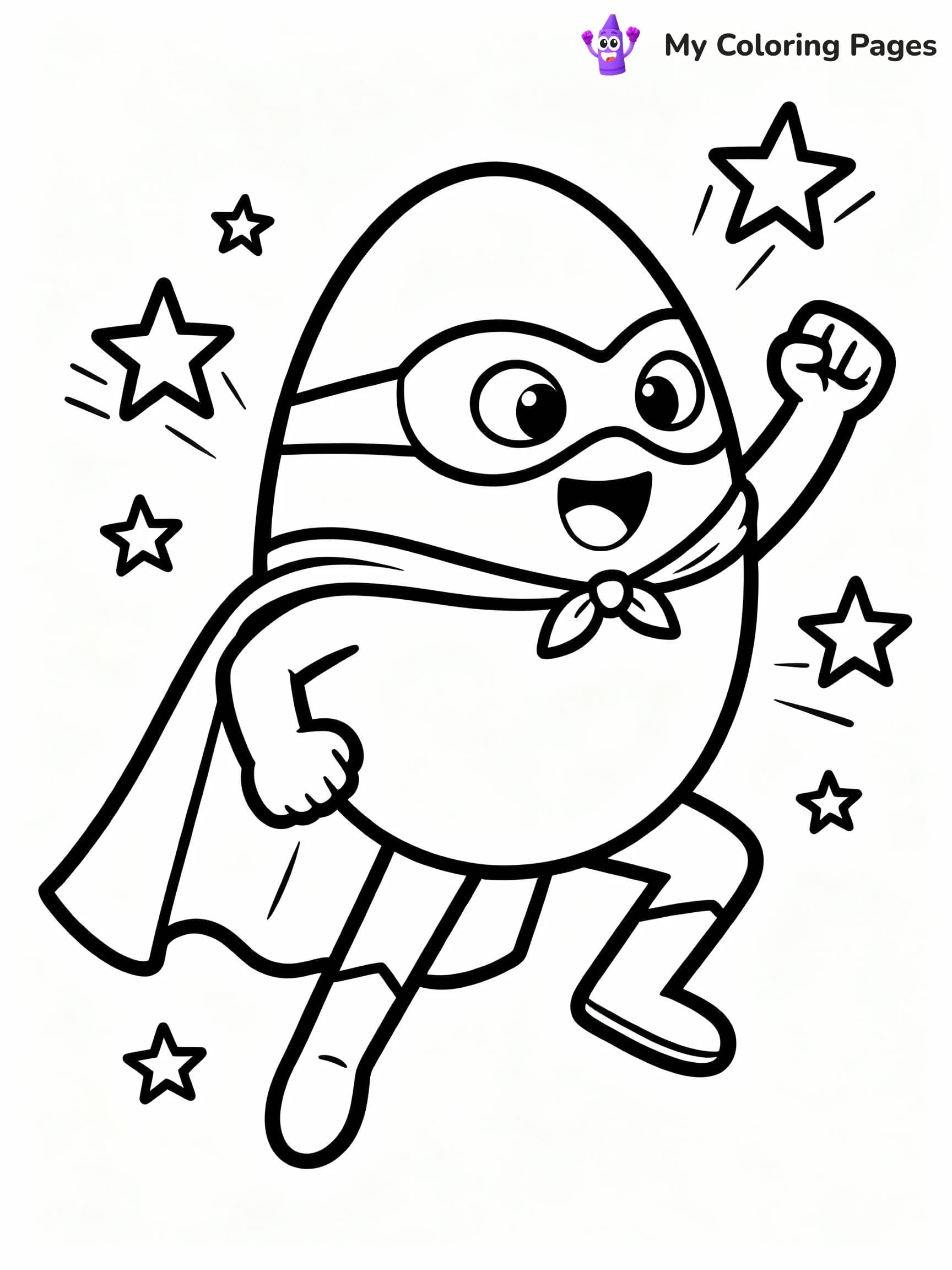 Egg Coloring Pages - 21