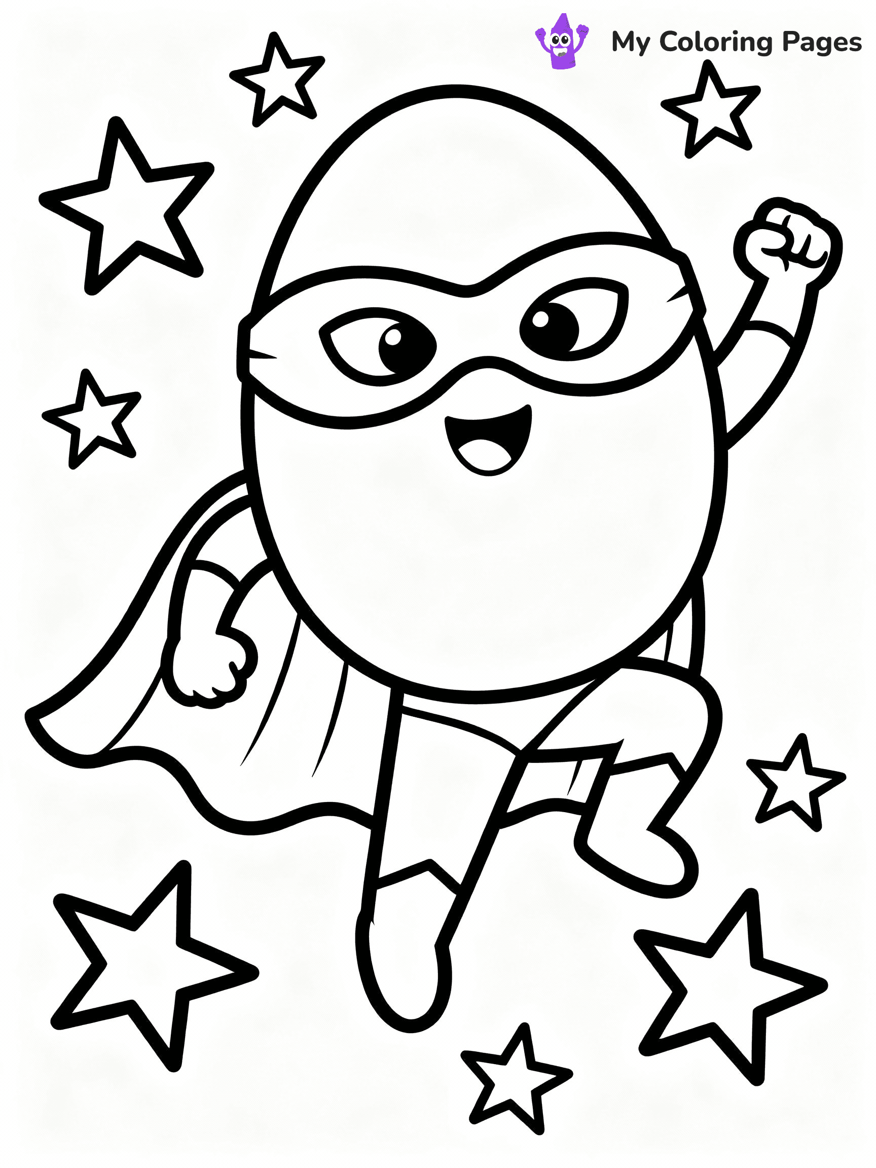 Egg Coloring Pages - 19