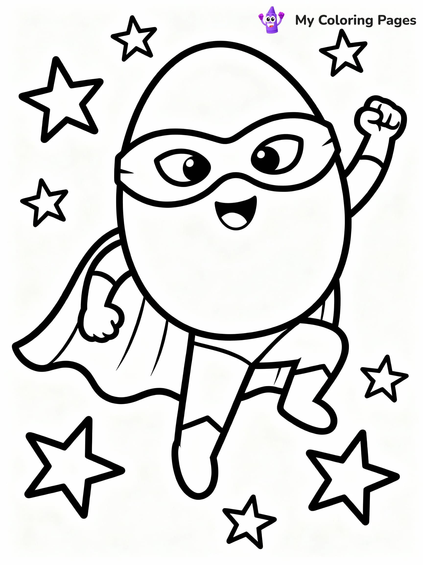Egg Coloring Pages - 19