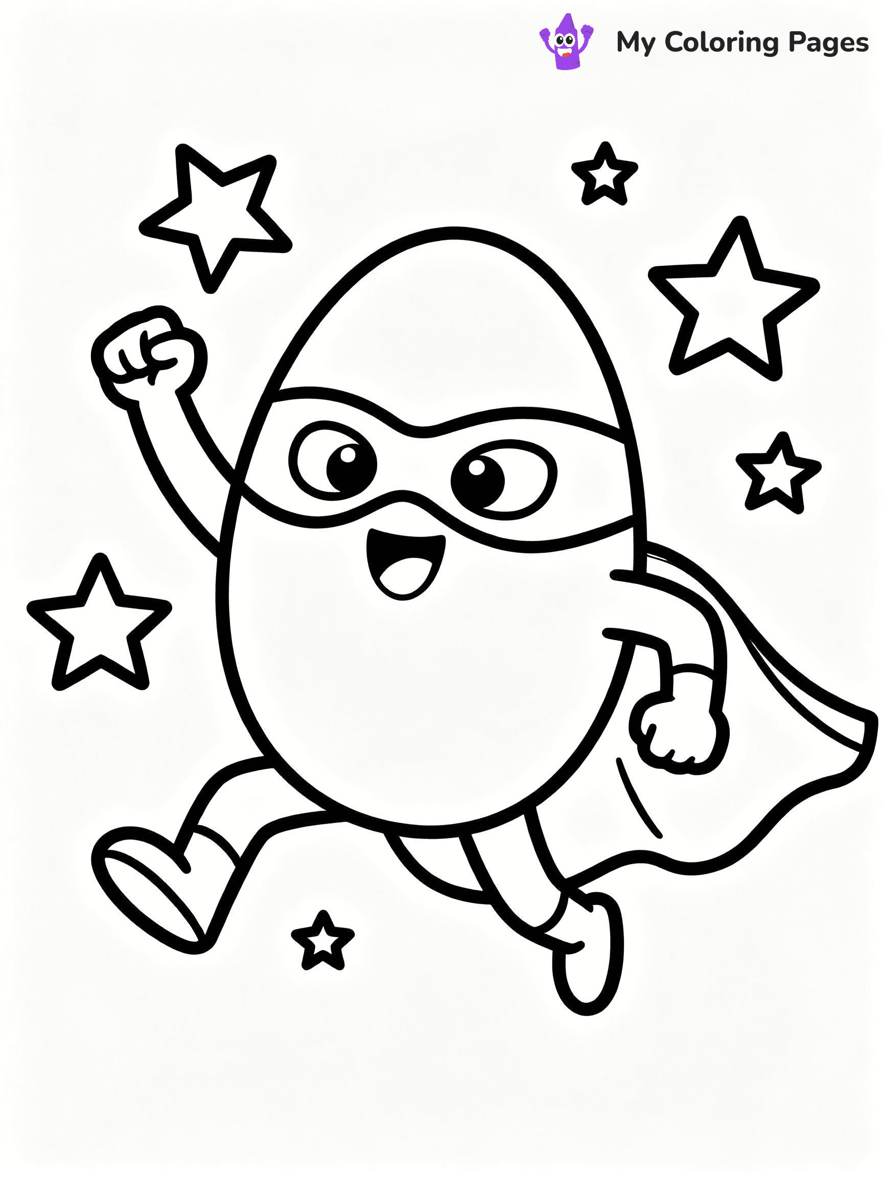 Egg Coloring Pages - 17