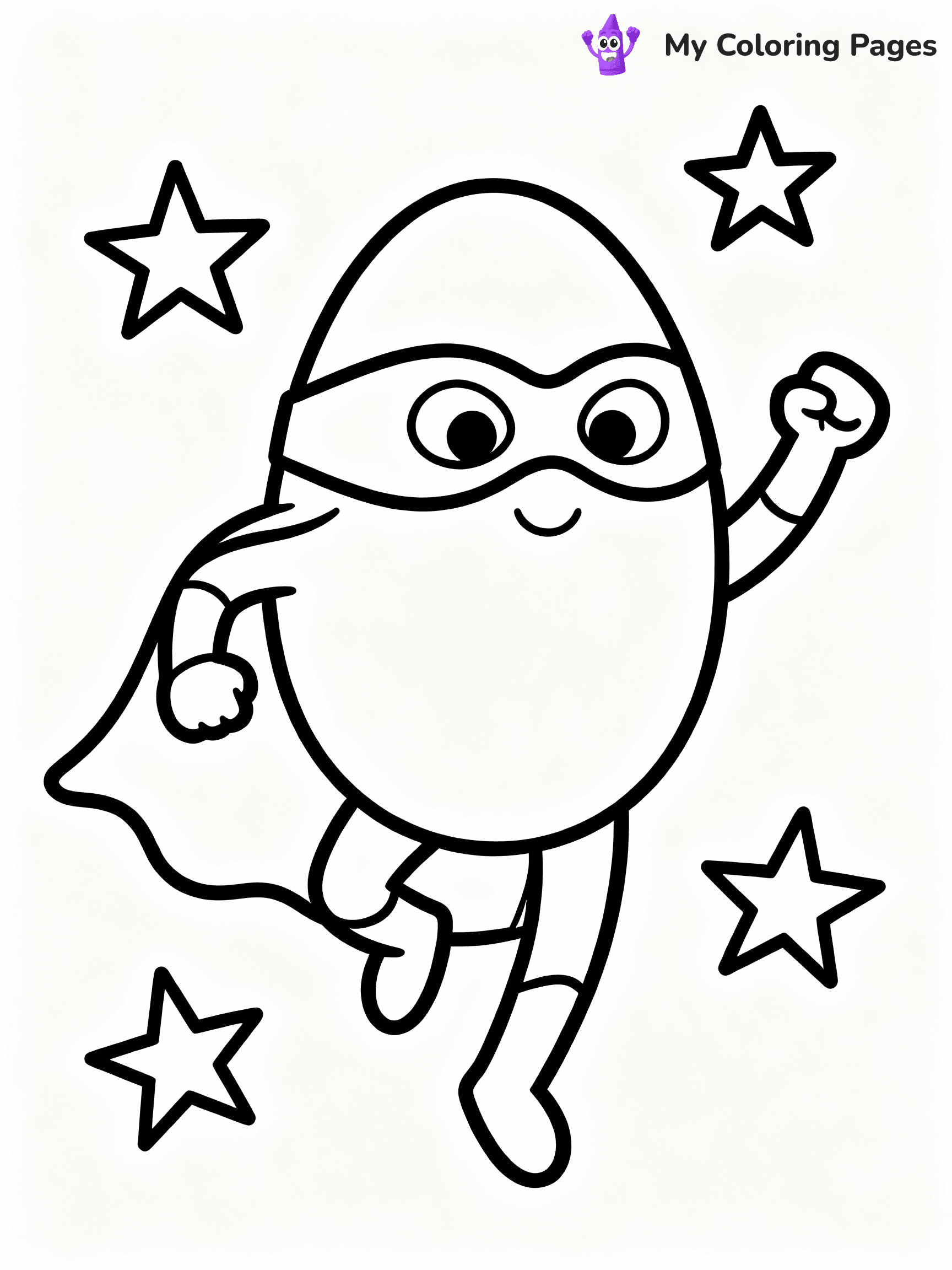 Egg Coloring Pages - 16