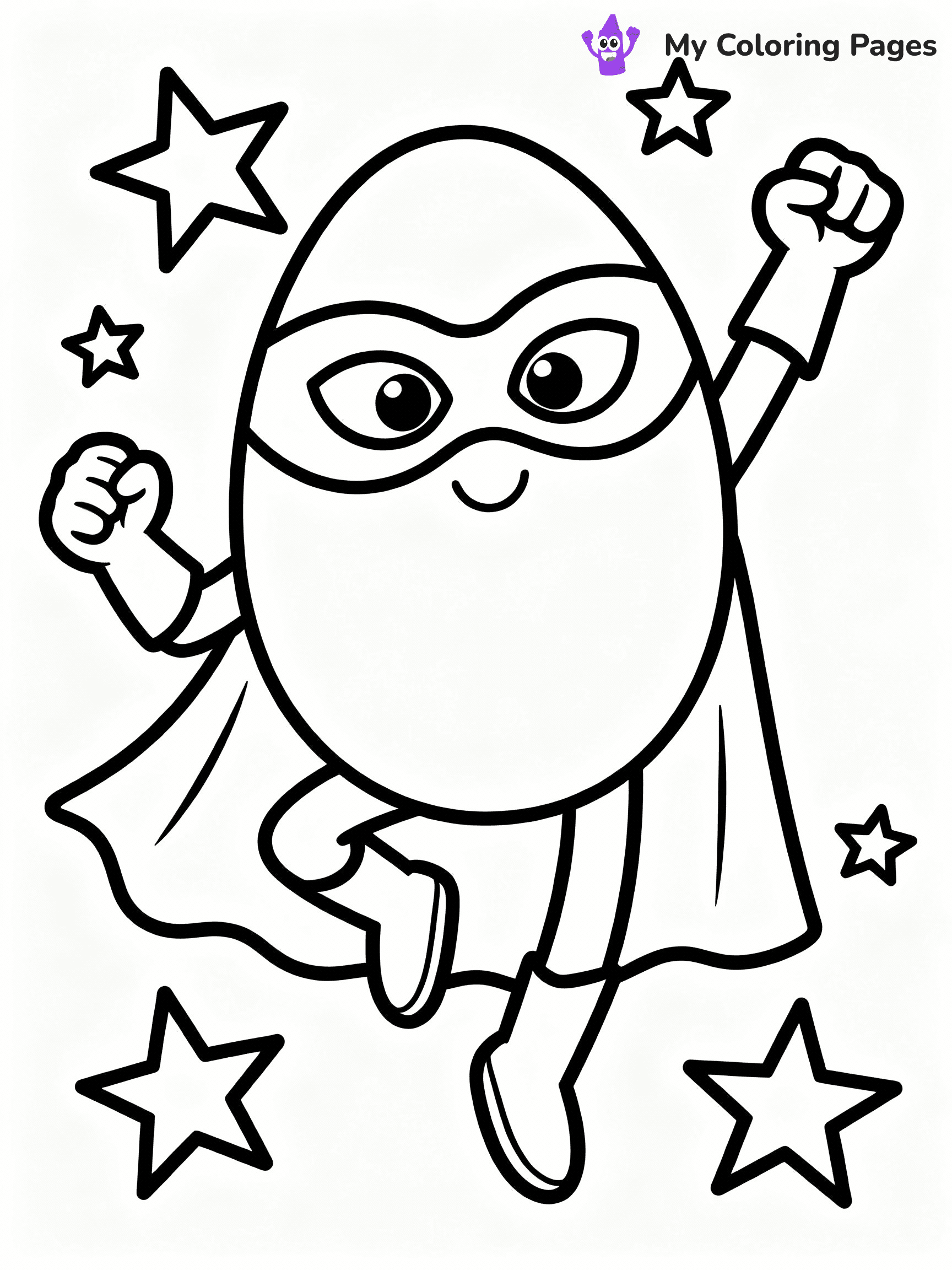 Egg Coloring Pages - 15