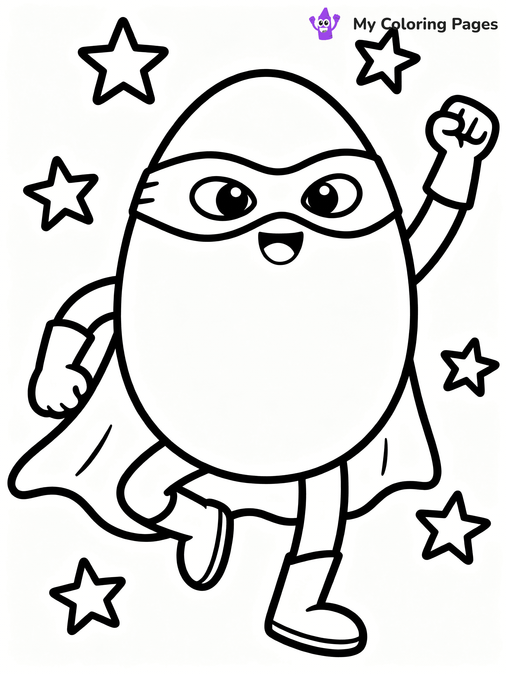 Egg Coloring Pages - 14