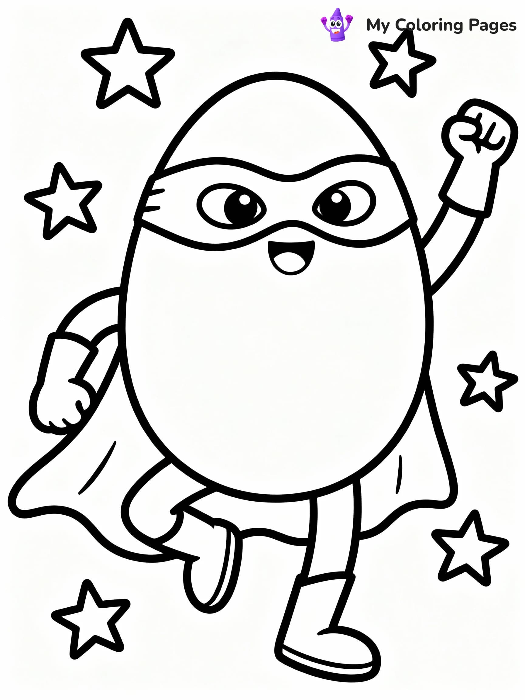 Egg Coloring Pages - 14