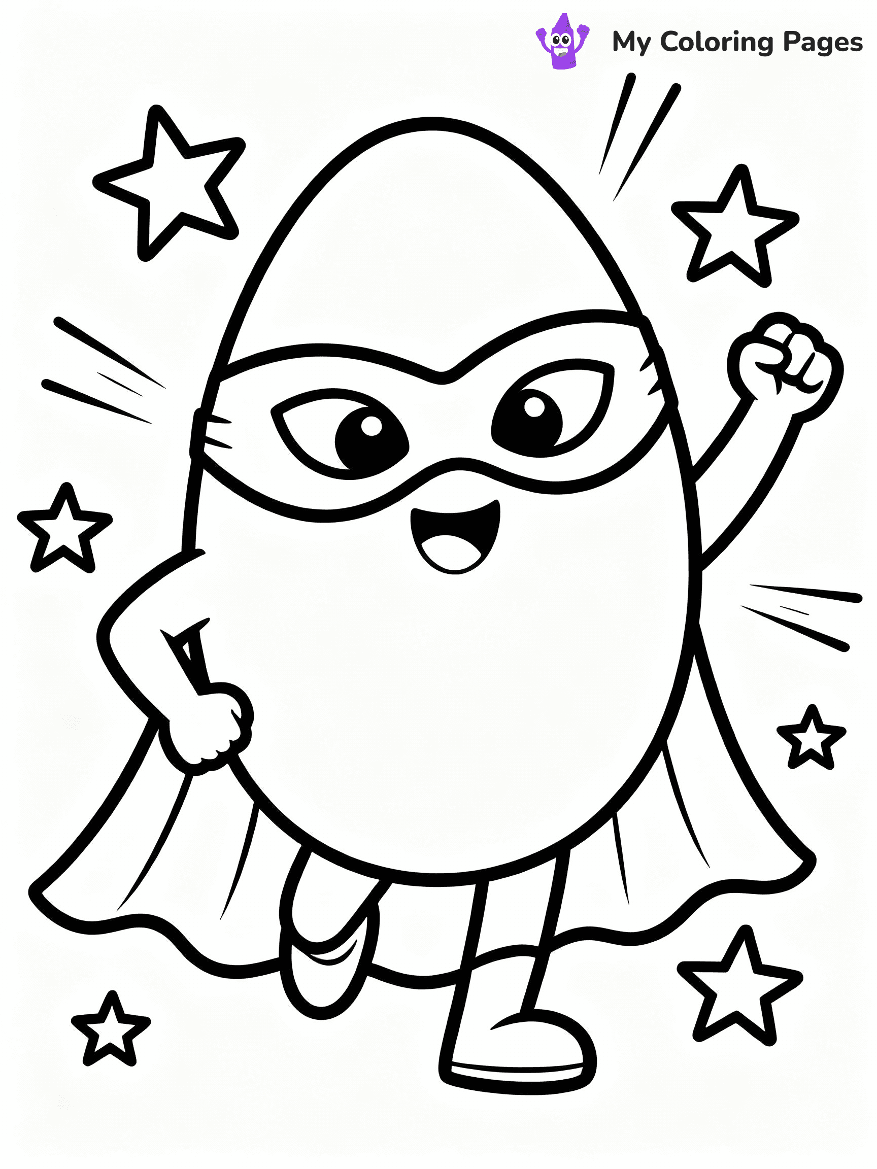 Egg Coloring Pages - 13