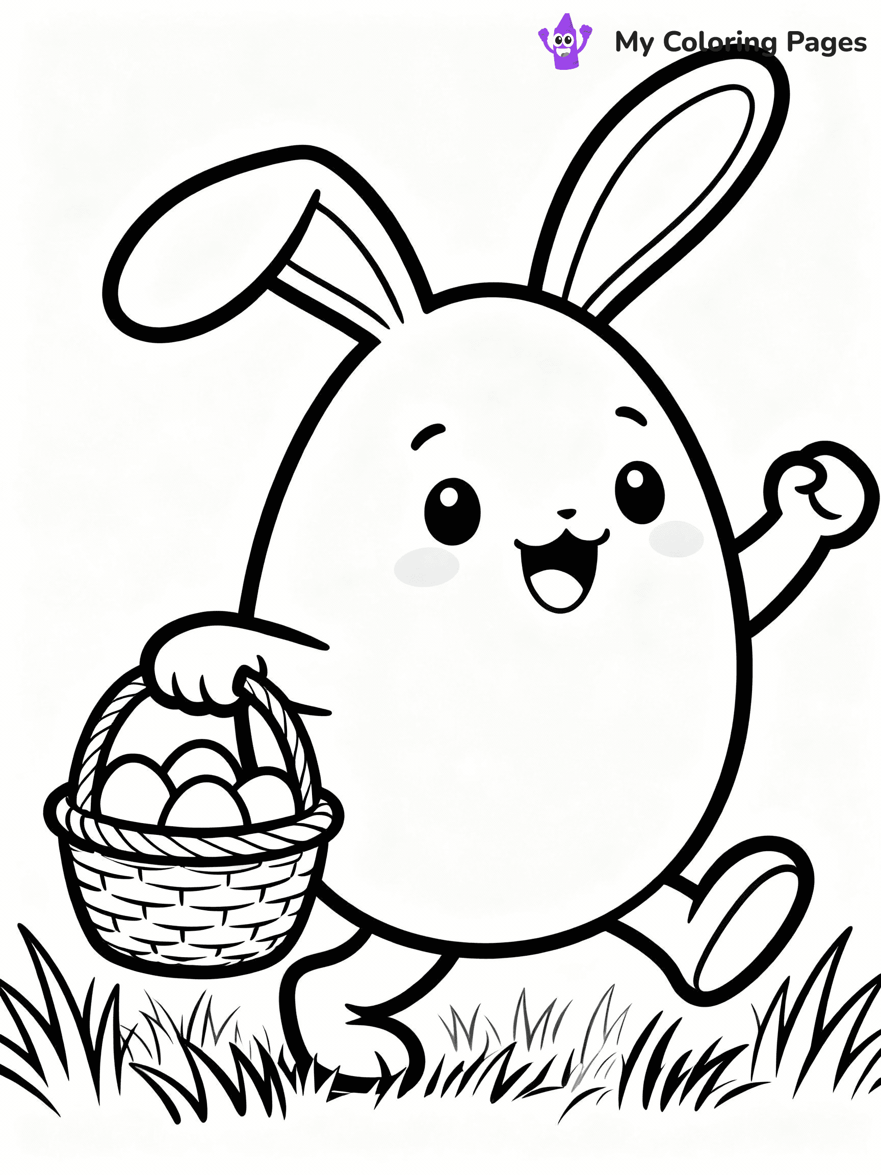 Egg Coloring Pages - 9