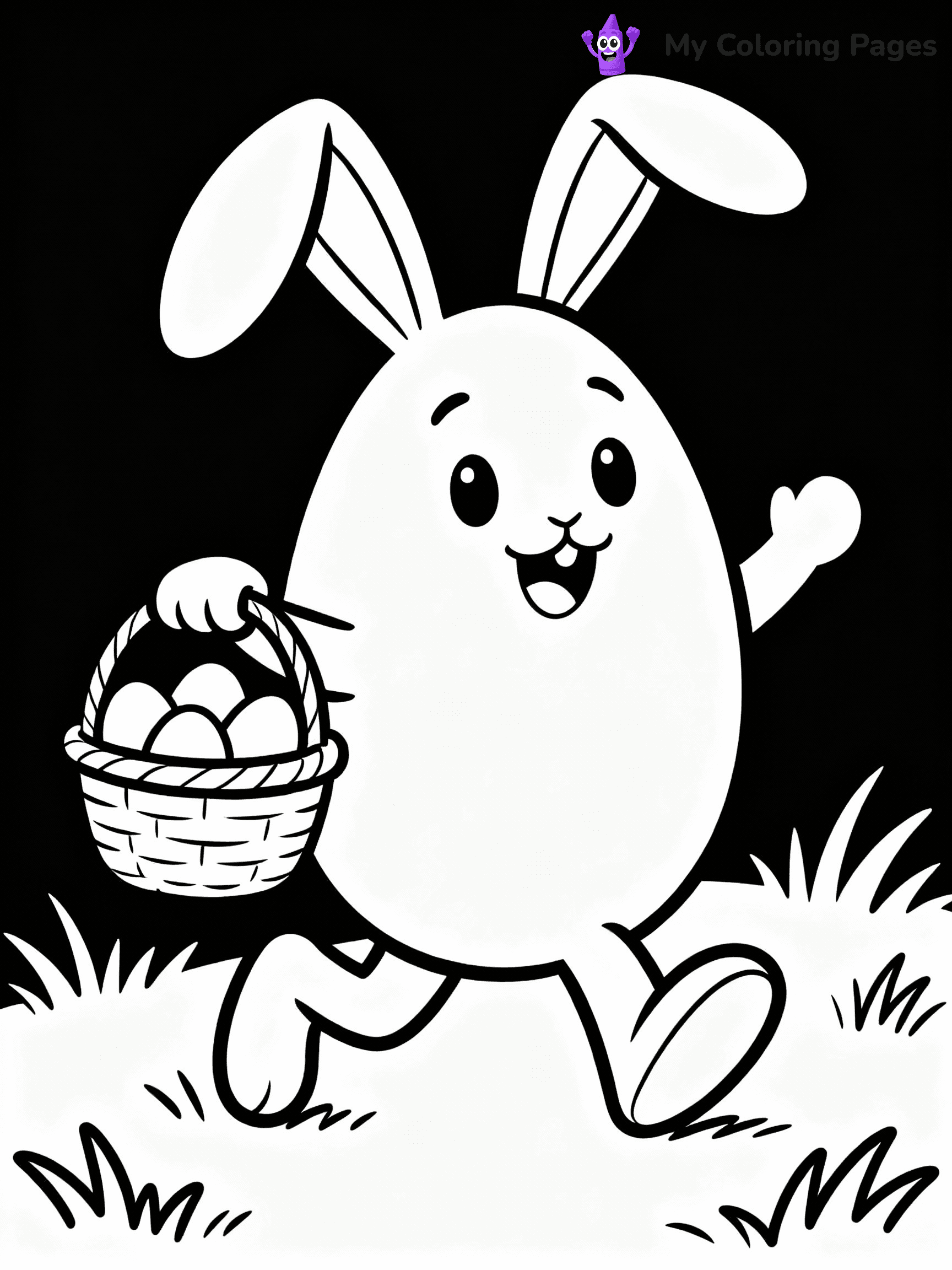 Egg Coloring Pages - 8