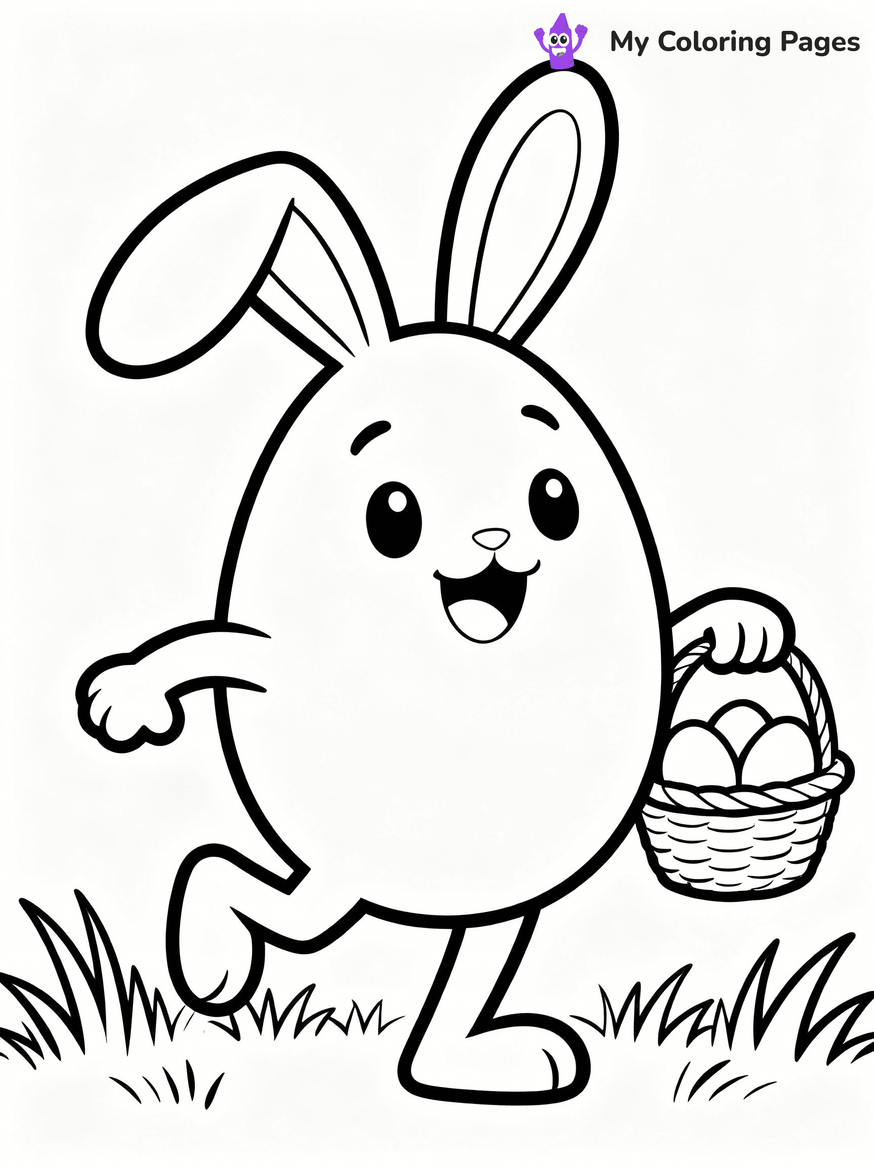 Egg Coloring Pages - 7