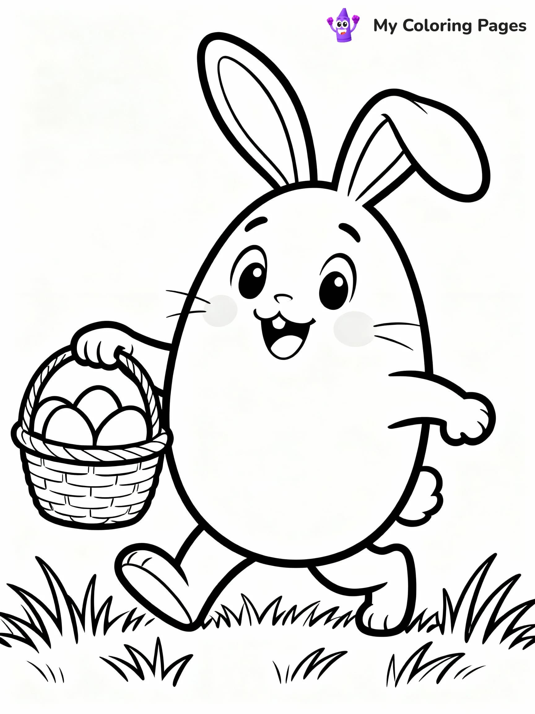 Egg Coloring Pages - 4