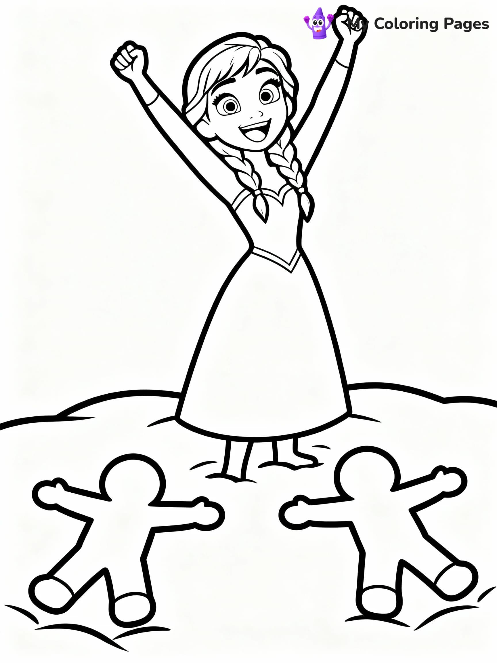 Elsa Coloring Pages - 8