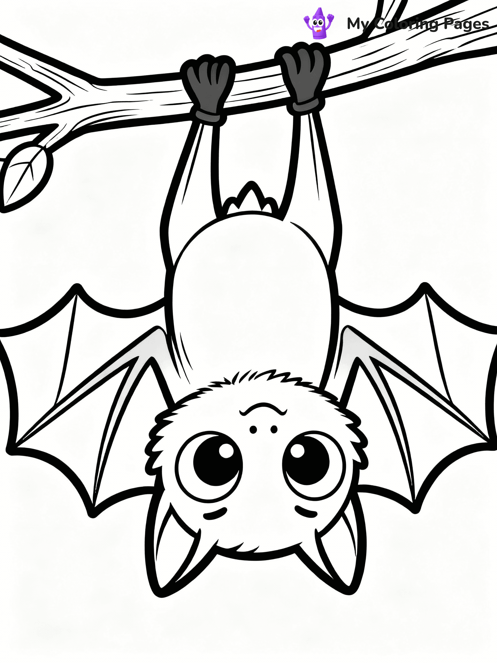 Bat Coloring Pages - 36