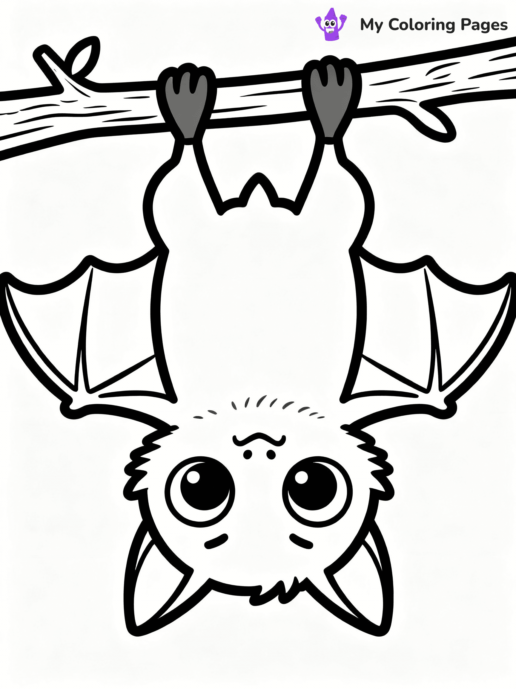 Bat Coloring Pages - 35