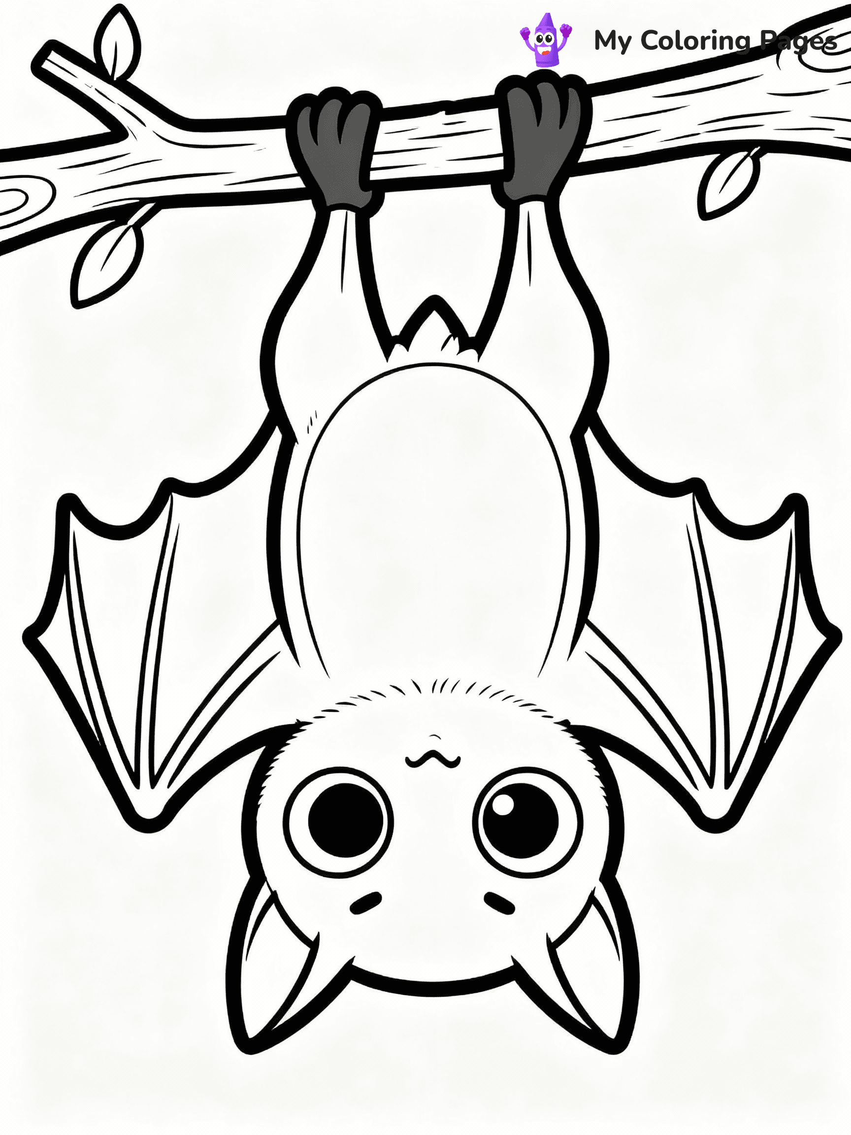 Bat Coloring Pages - 33