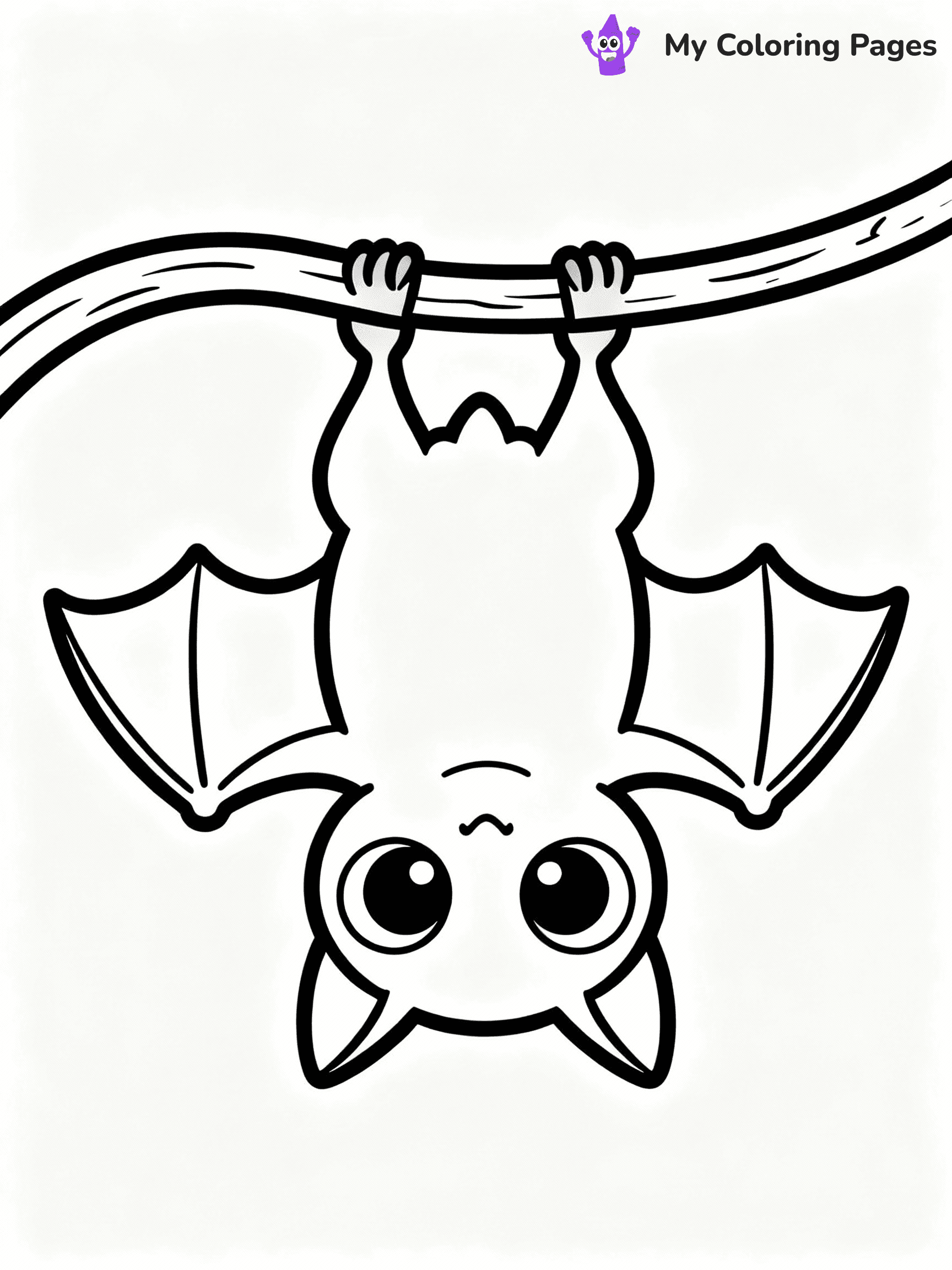 Bat Coloring Pages - 30
