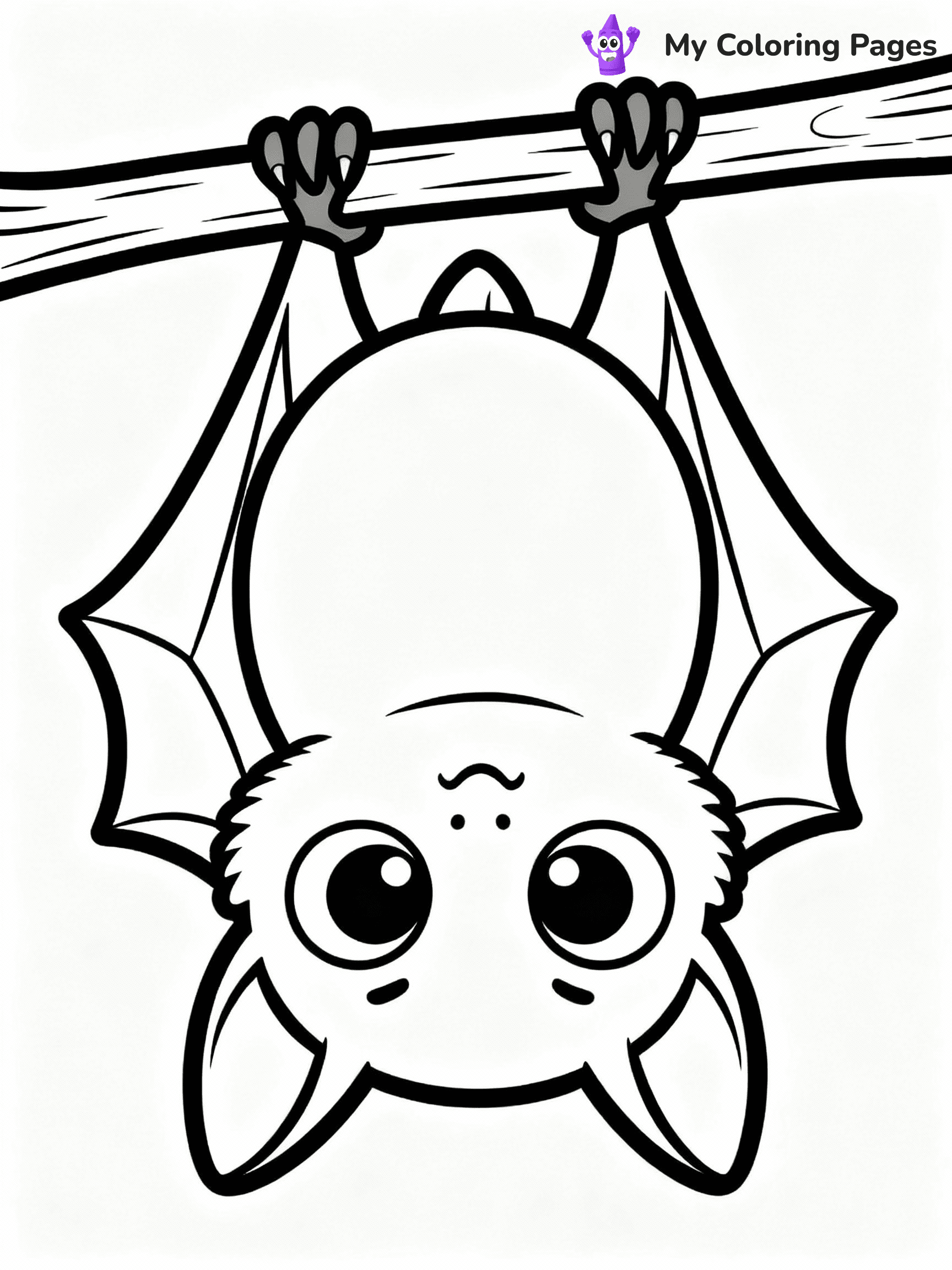 Bat Coloring Pages - 29
