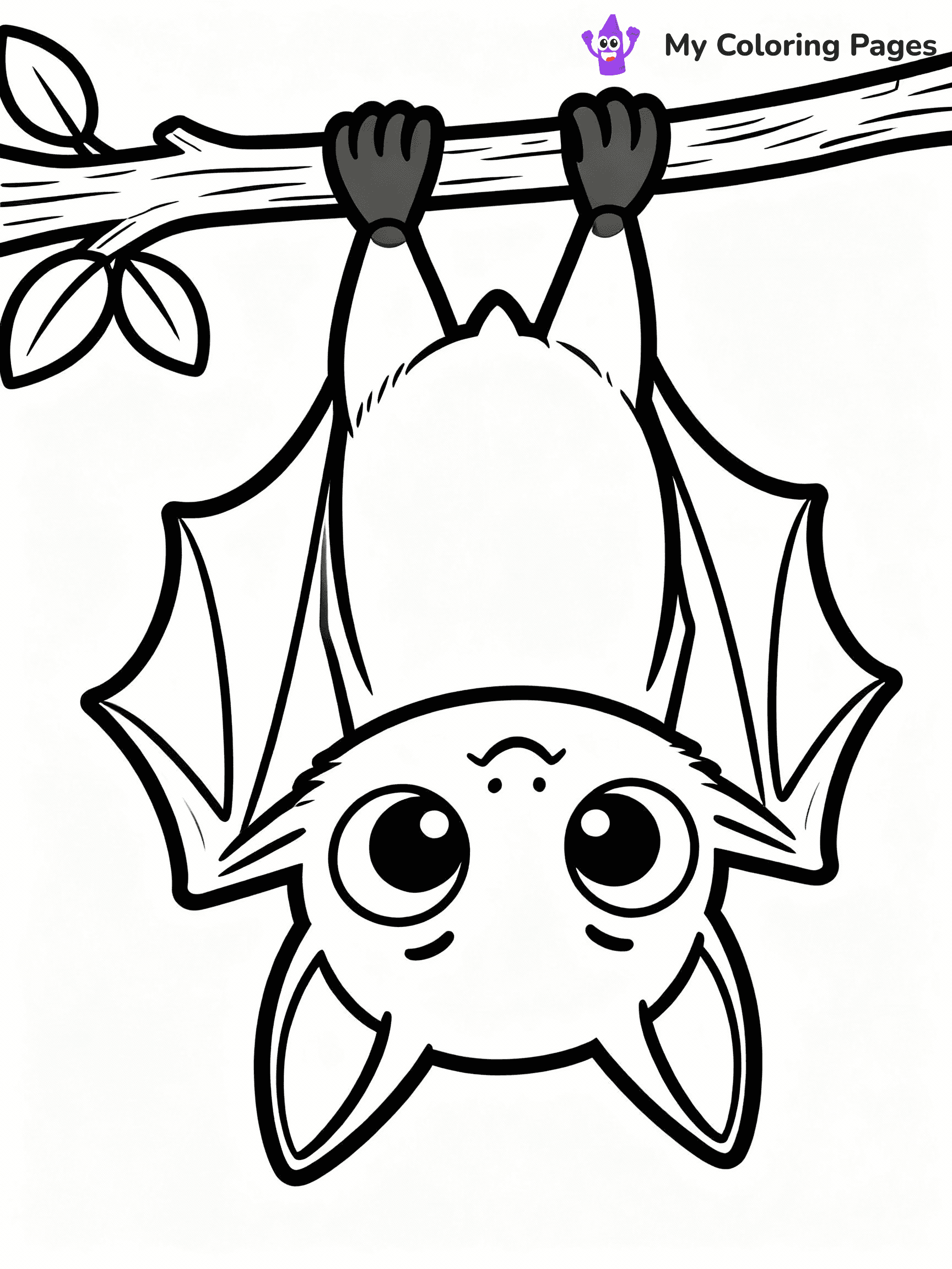 Bat Coloring Pages - 28