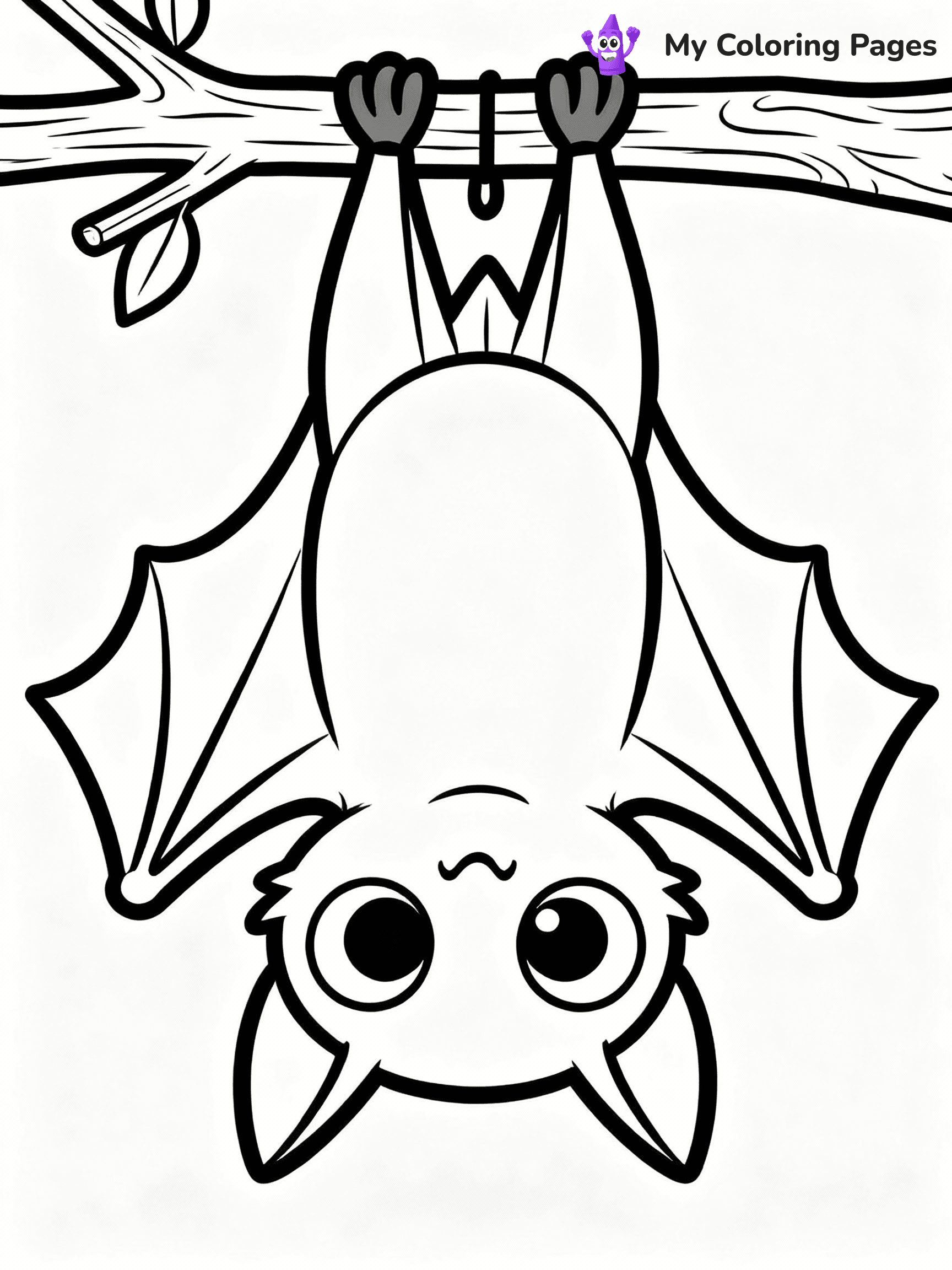 Bat Coloring Pages - 27