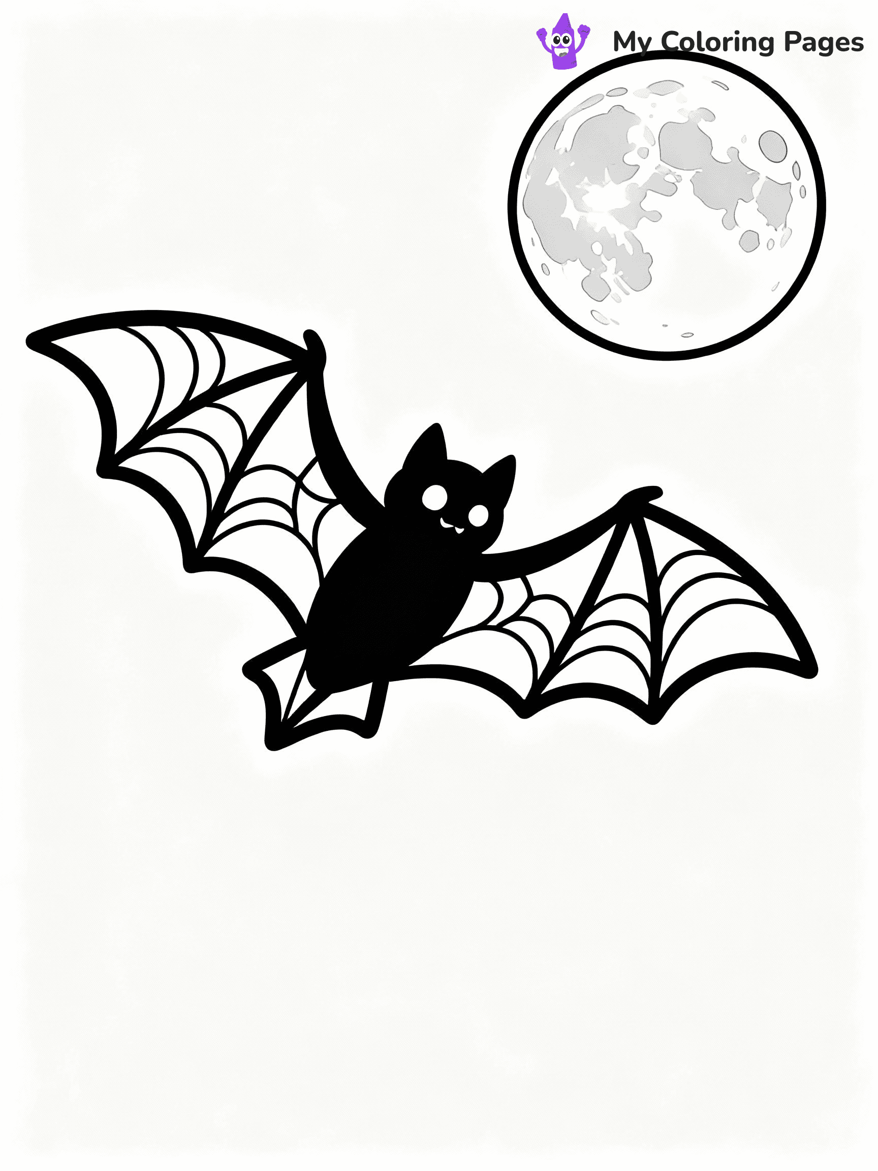 Bat Coloring Pages - 20