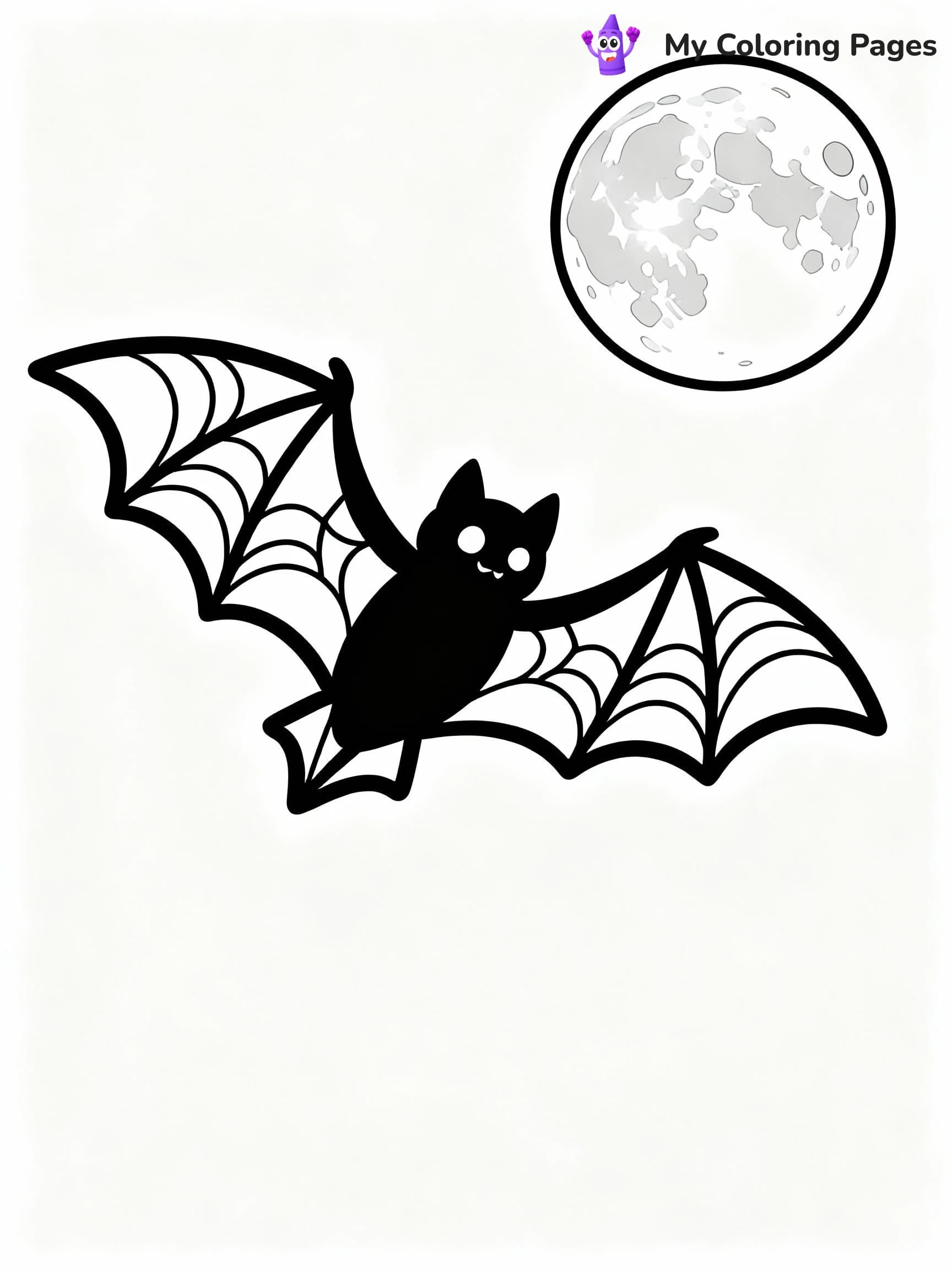 Bat Coloring Pages - 20