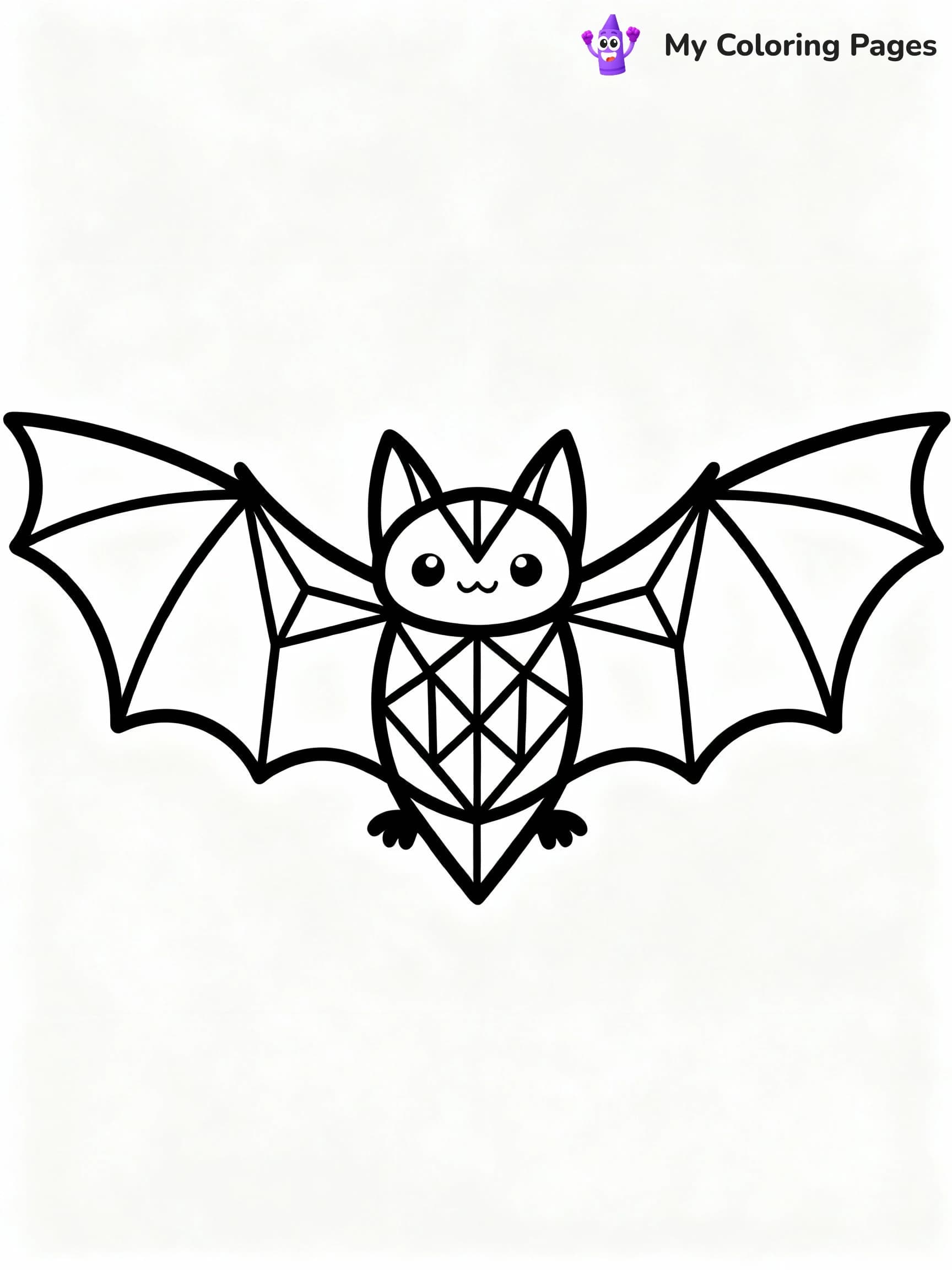 Bat Coloring Pages - 10