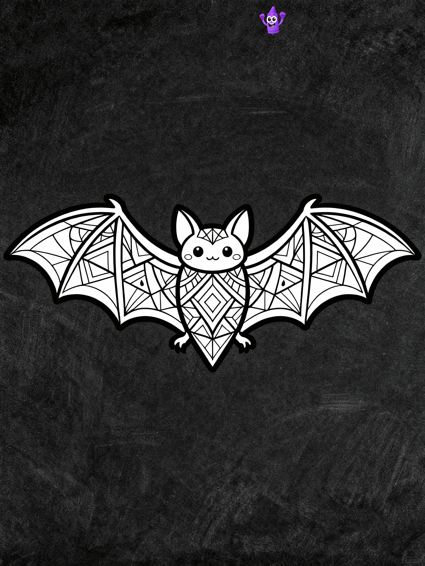 Bat Coloring Pages - 3