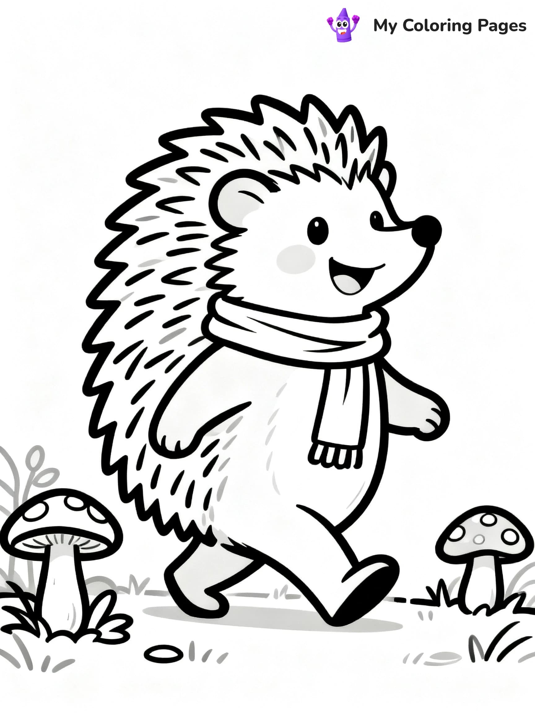 Cute September Coloring Pages - 11