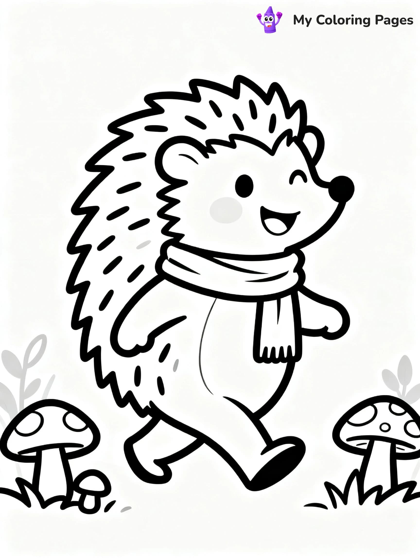 Cute September Coloring Pages - 9