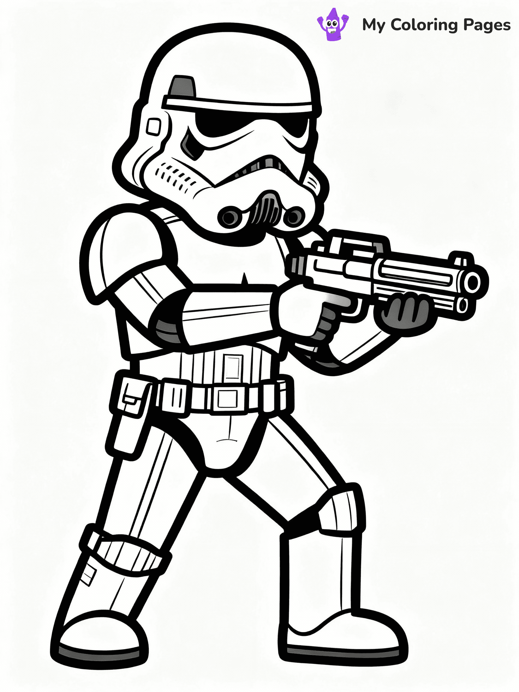 Storm Trooper Coloring Pages - 25