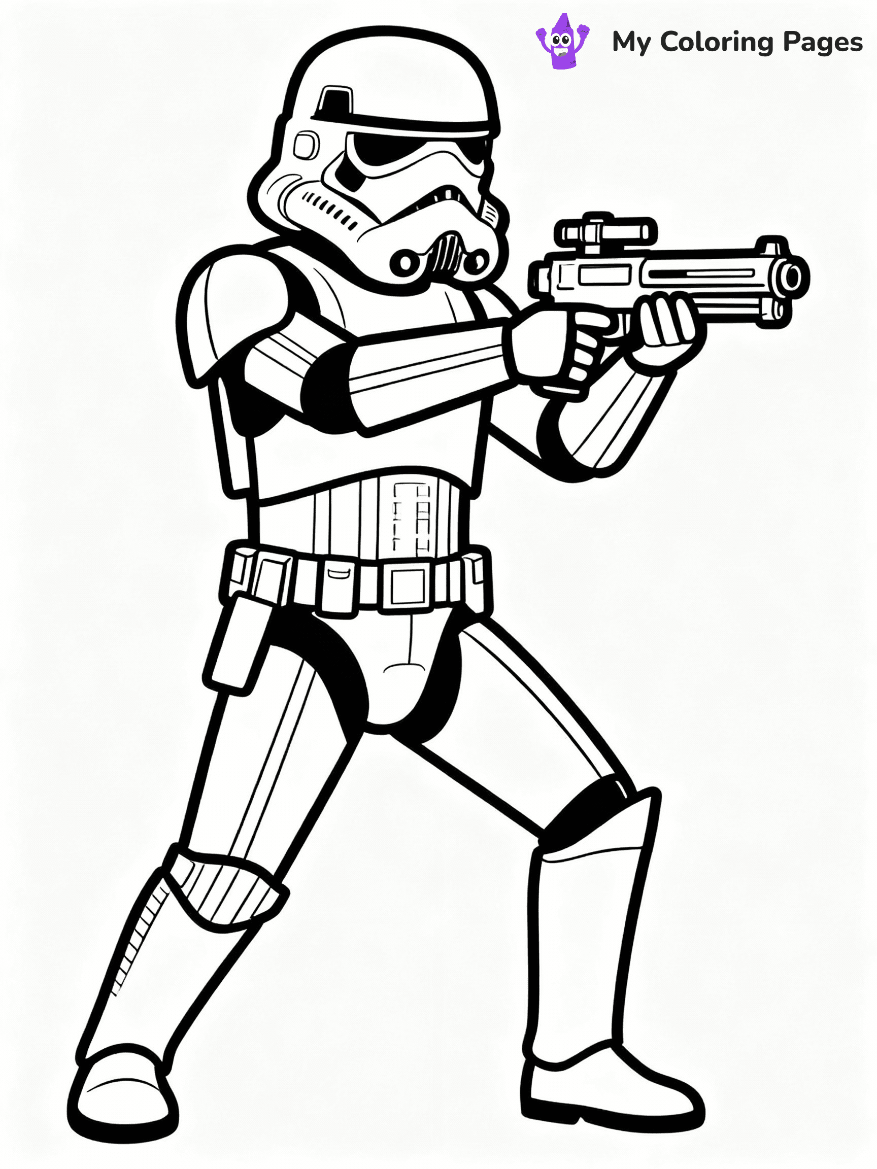 Storm Trooper Coloring Pages - 23