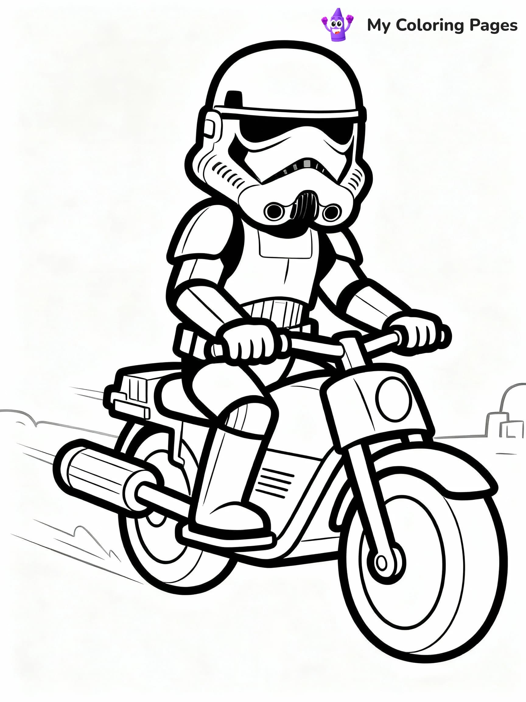 Storm Trooper Coloring Pages - 20